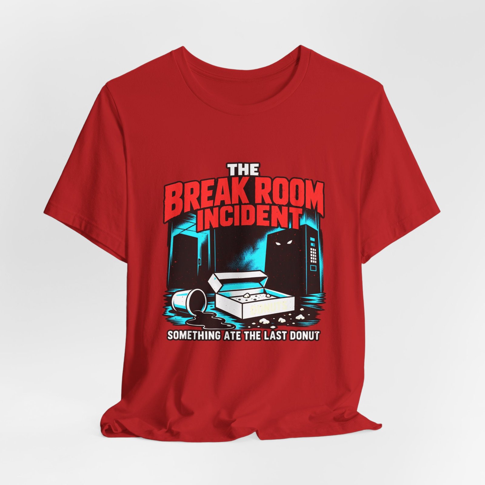 Incident Donut Mystery Last Office Meme Graphic Tee - Image 32