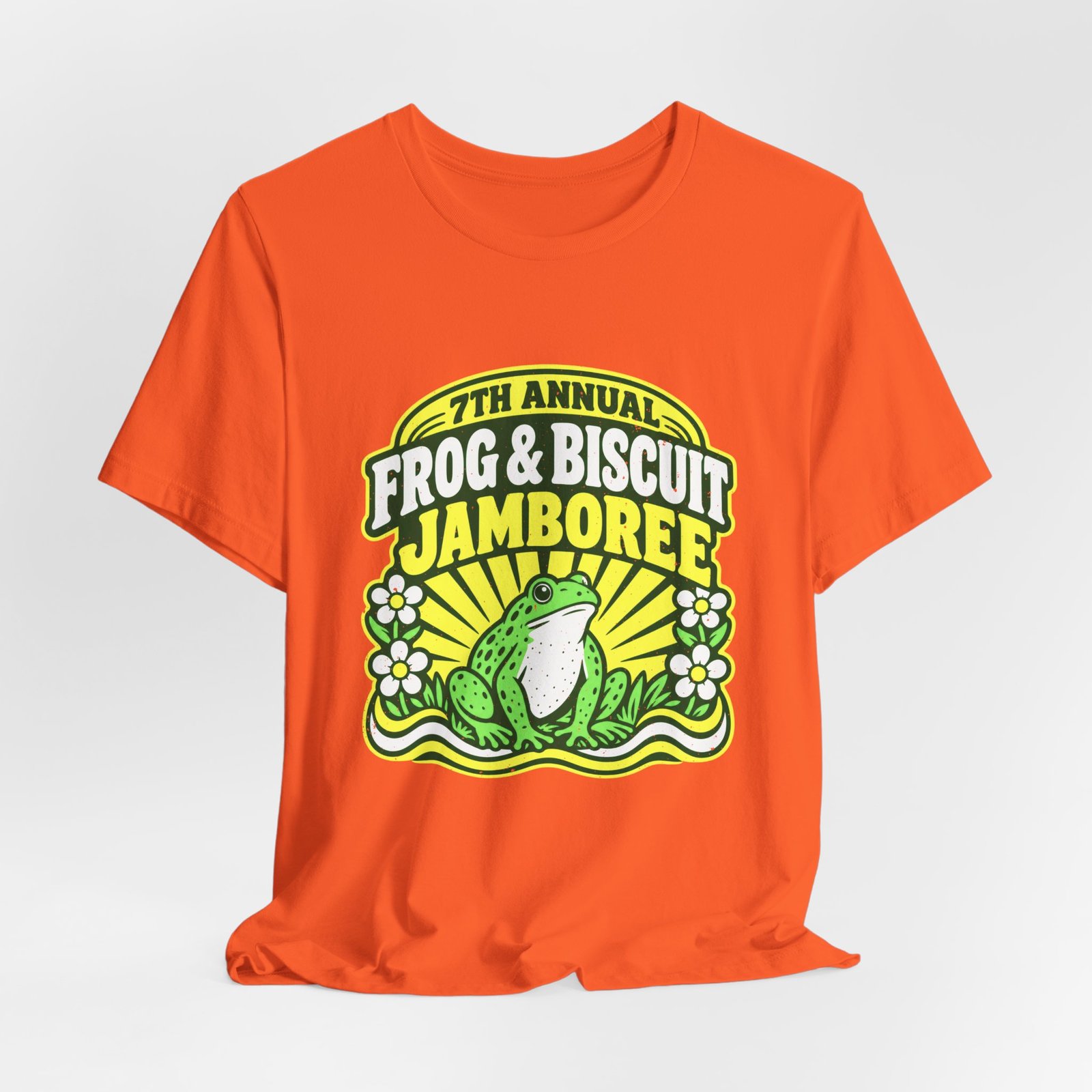 7th Annual Frog & Biscuit Jamboree Graphic Tee - Image 8