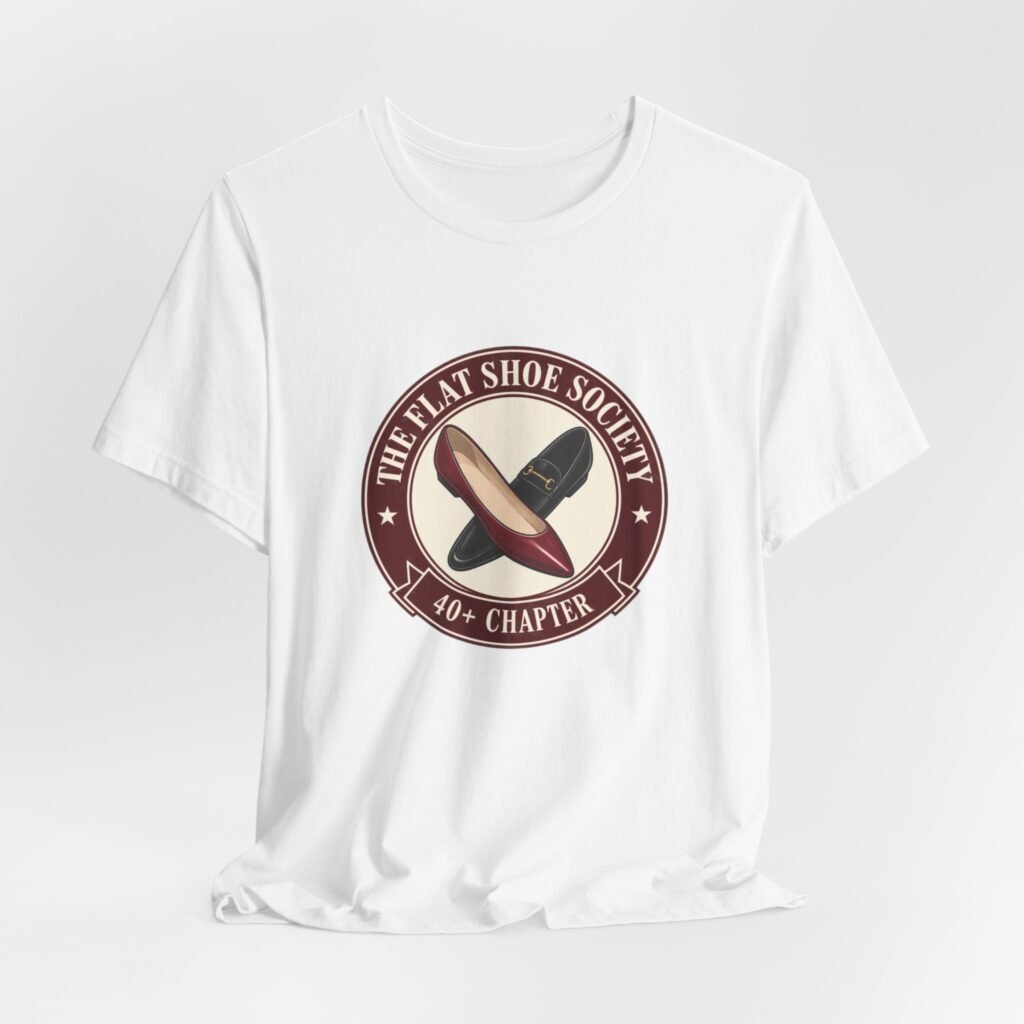 The Flat Shoe Society 40+ Chapter Emblem