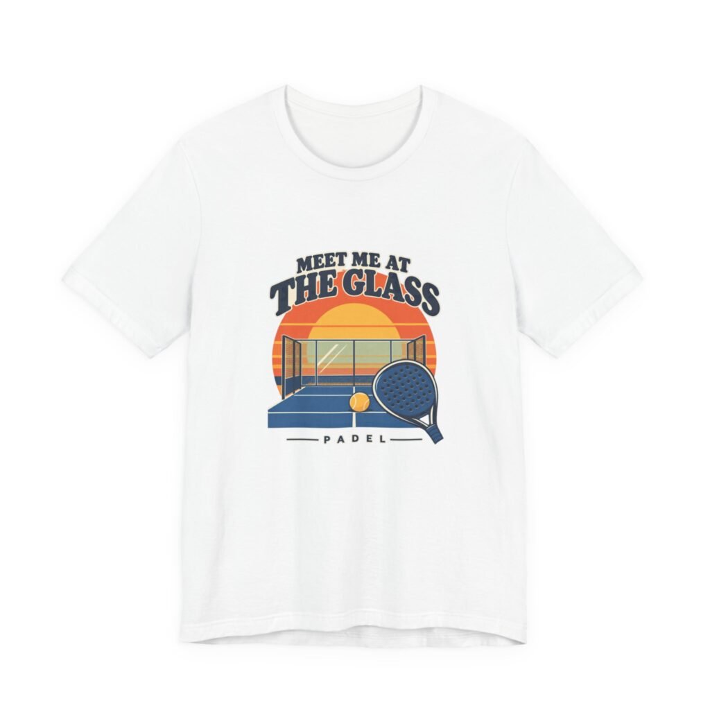 At The Glass Padel Retro Court Graphic Tee
