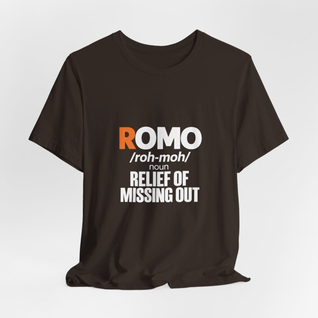 ROMO Relief of Missing Out Typography