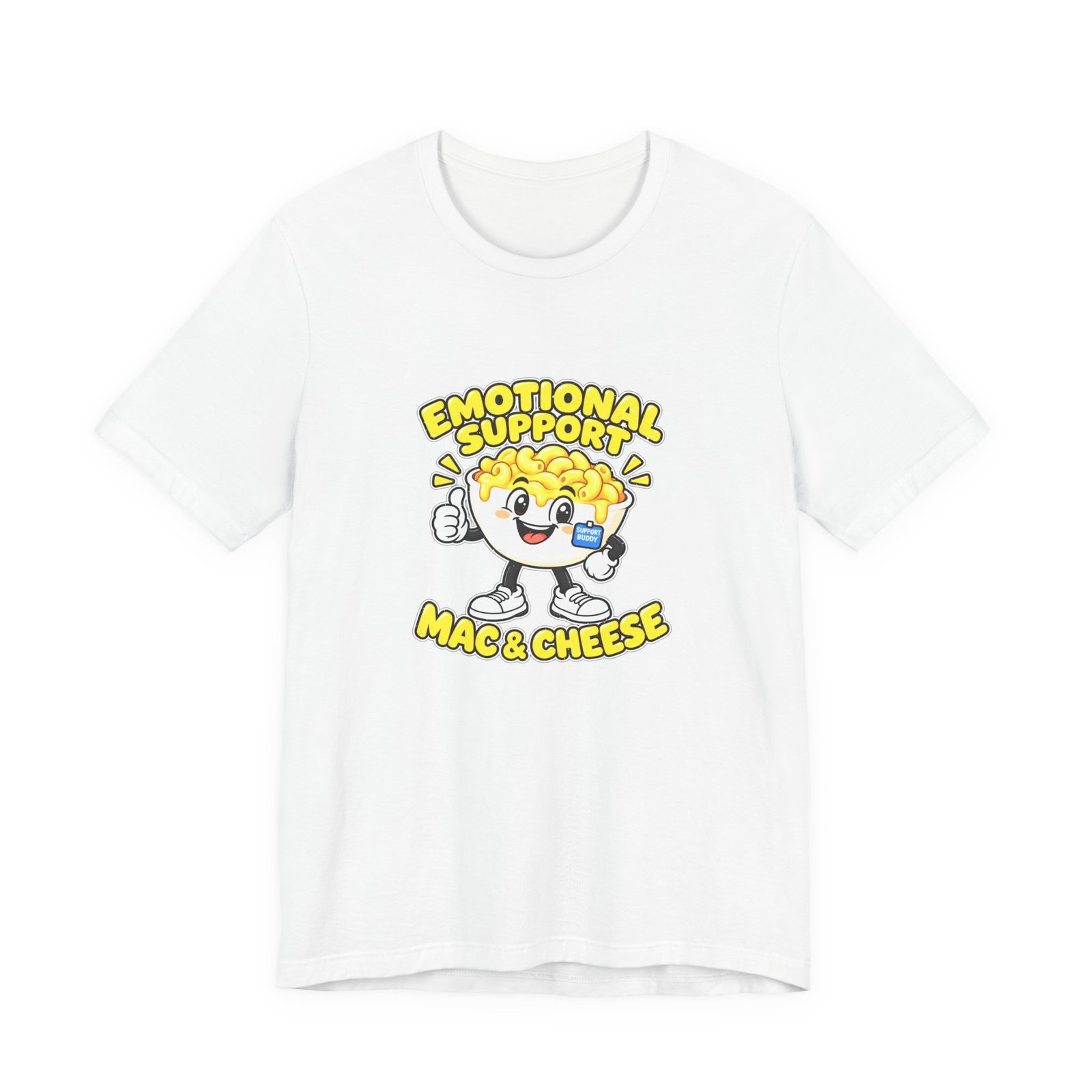 Emotional Support Mac & Cheese Graphic Tee