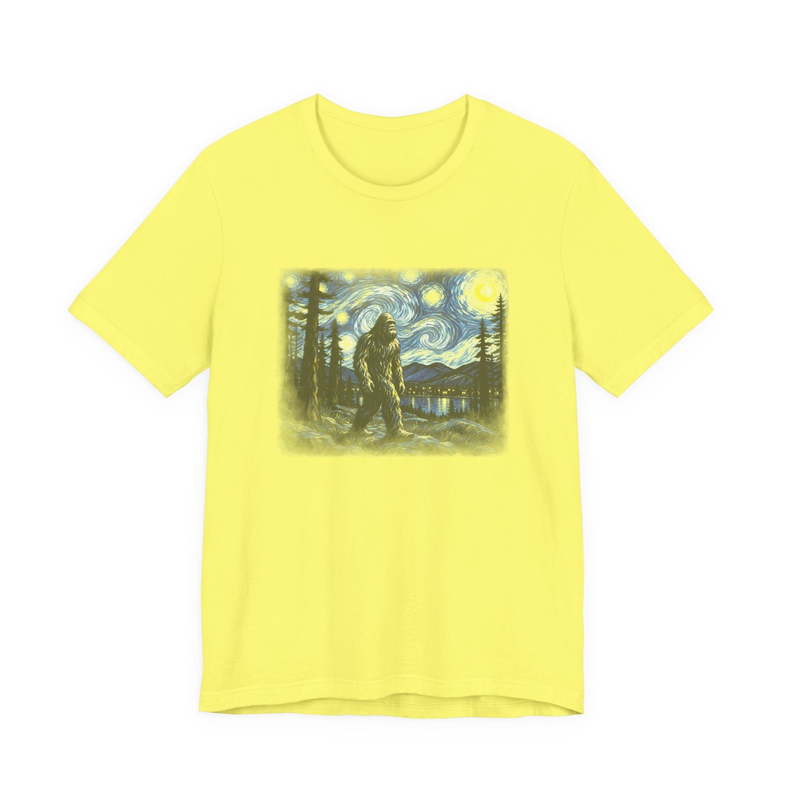 Bigfoot Moonlit Wilderness Graphic Tee - Image 17