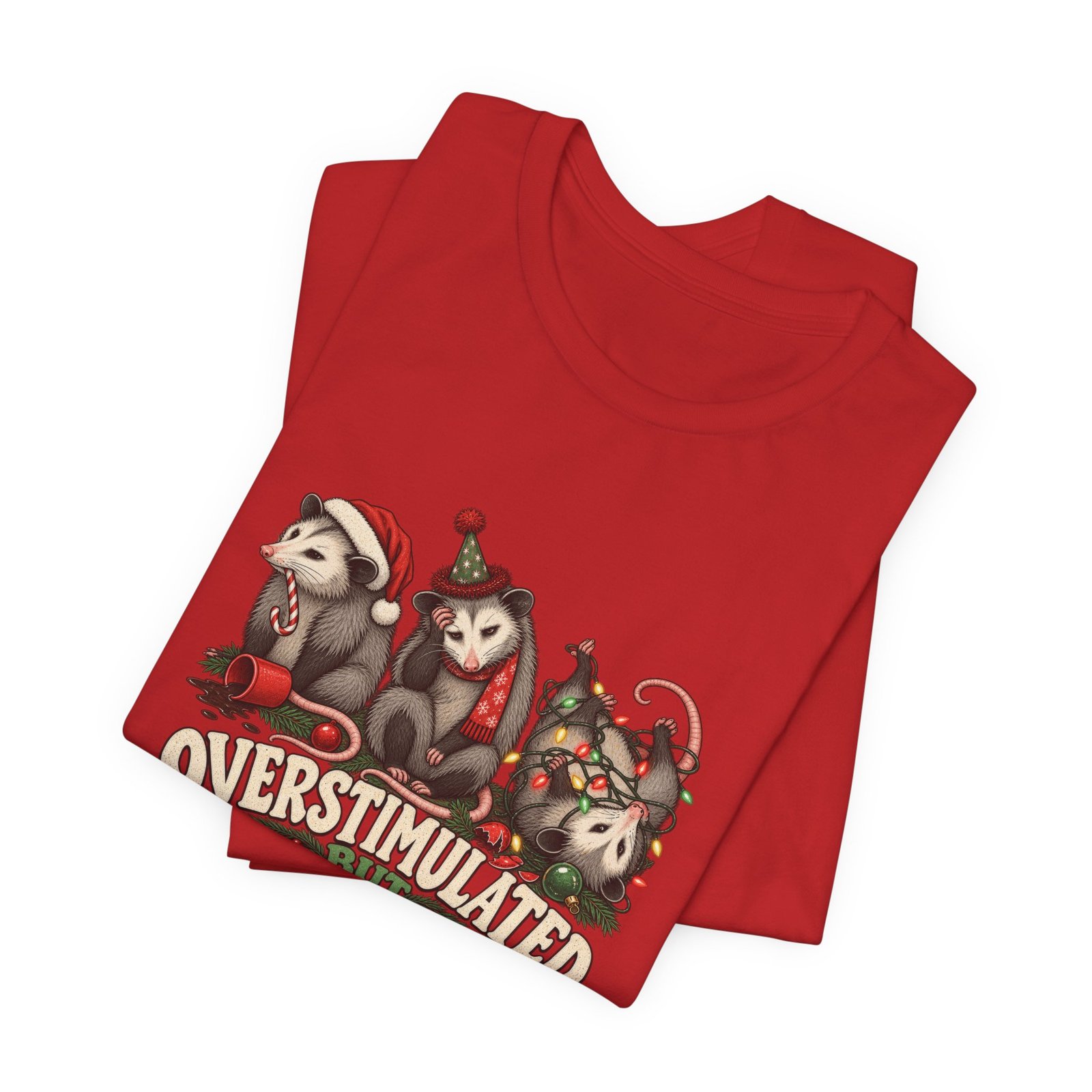 Overstimulated But Festive Christmas Opossums - Image 47