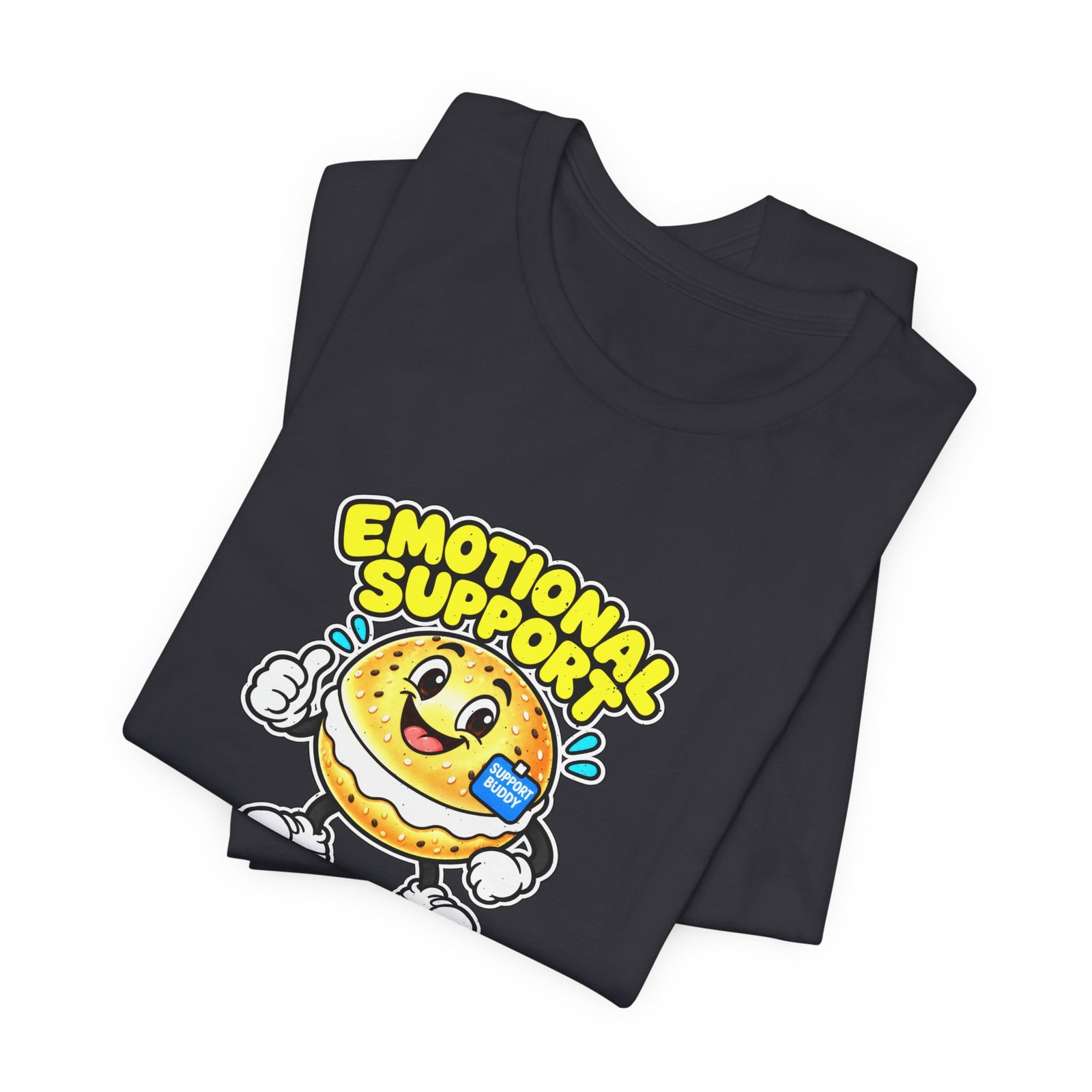 Emotional Support Bagel Graphic Tee - Image 23
