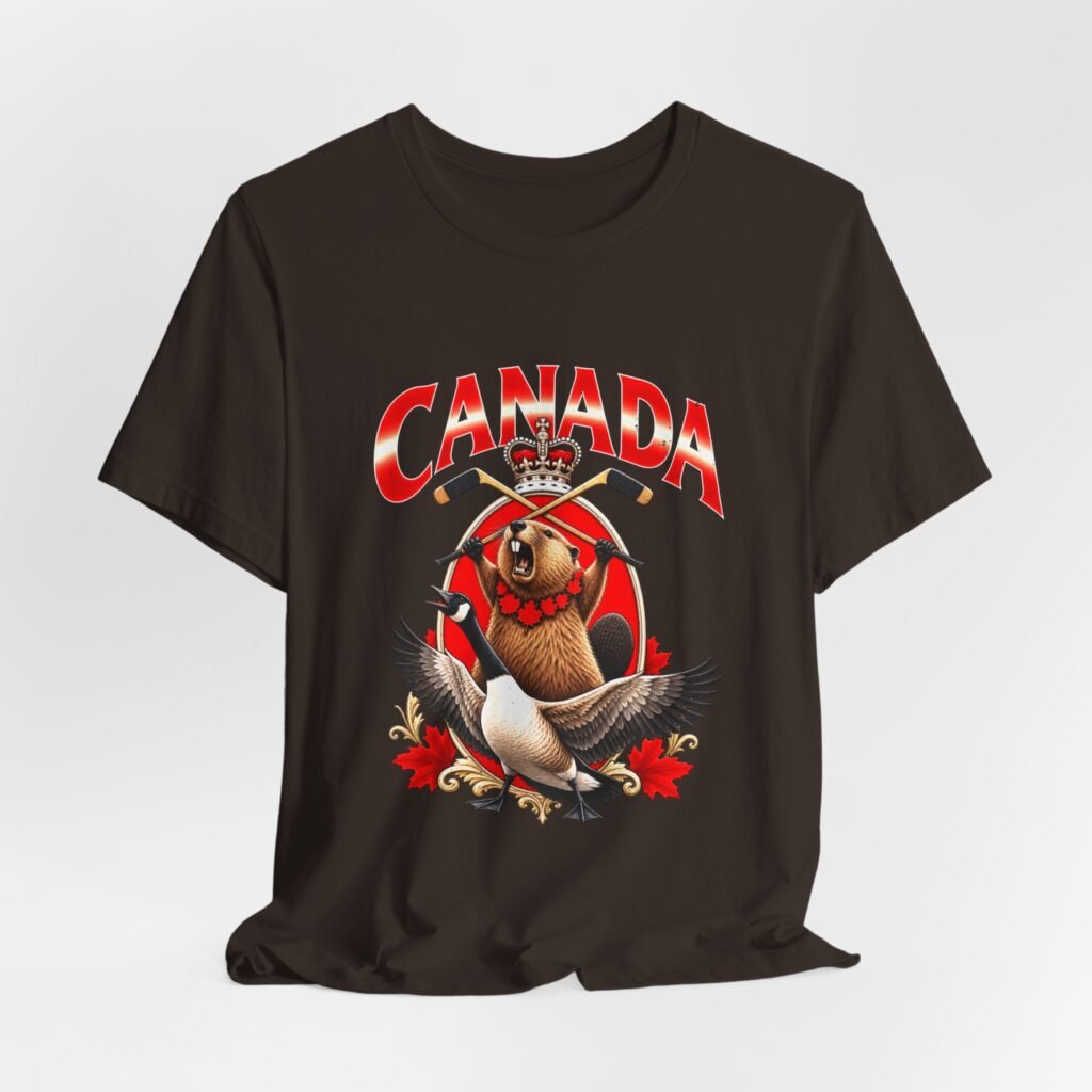 CANADA Beaver Goose Hockey Crest