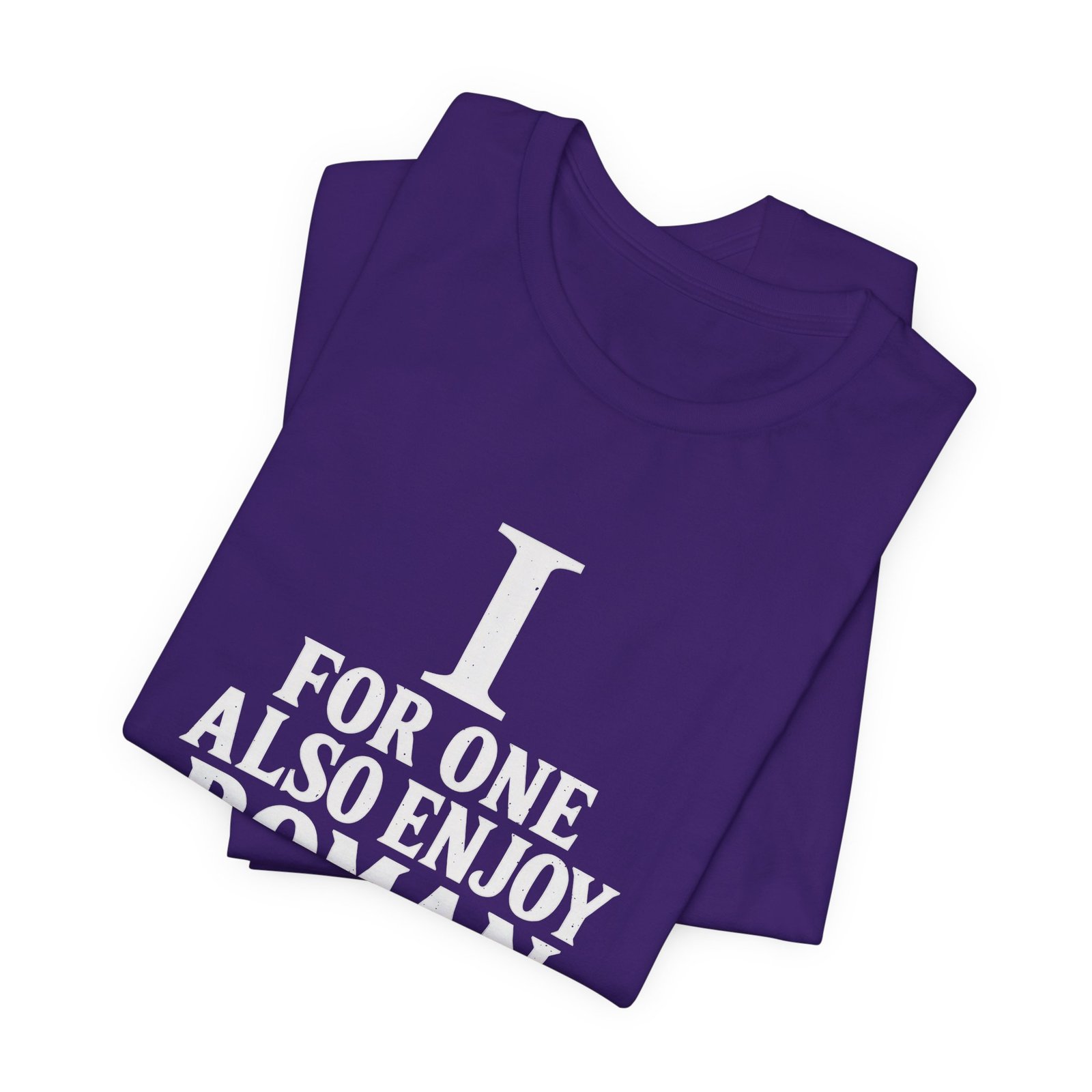 I For One Also Enjoy Roman Numerals Pun Graphic Tee - Image 27
