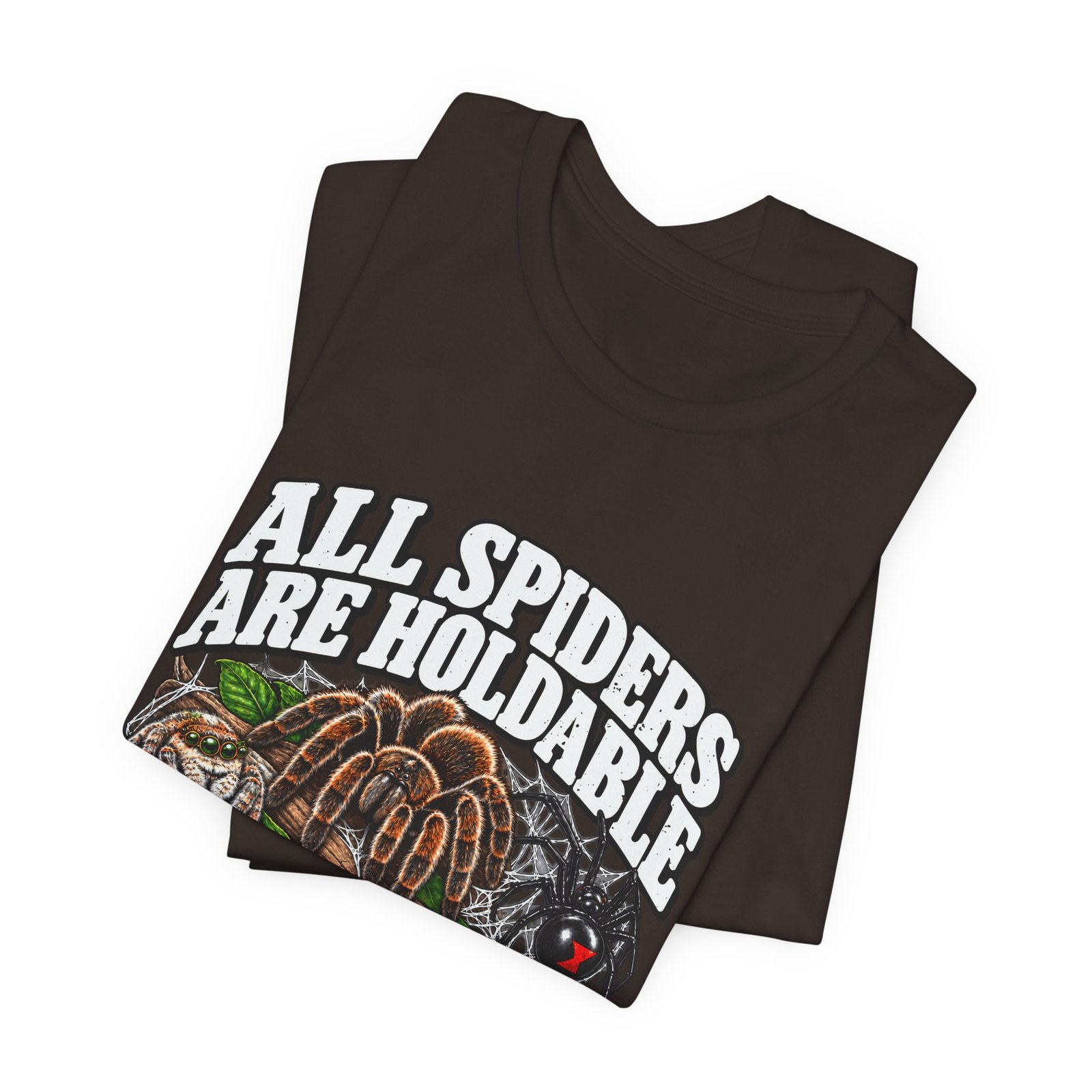 All Spiders Are Holdable Some Only Once Arachnid Humor - Image 3