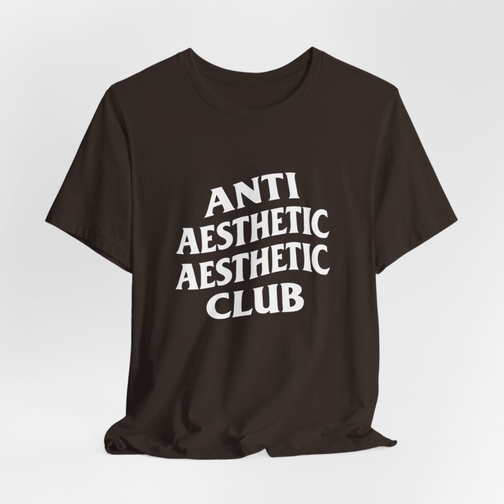 Anti Aesthetic Aesthetic Club Serif Lettering