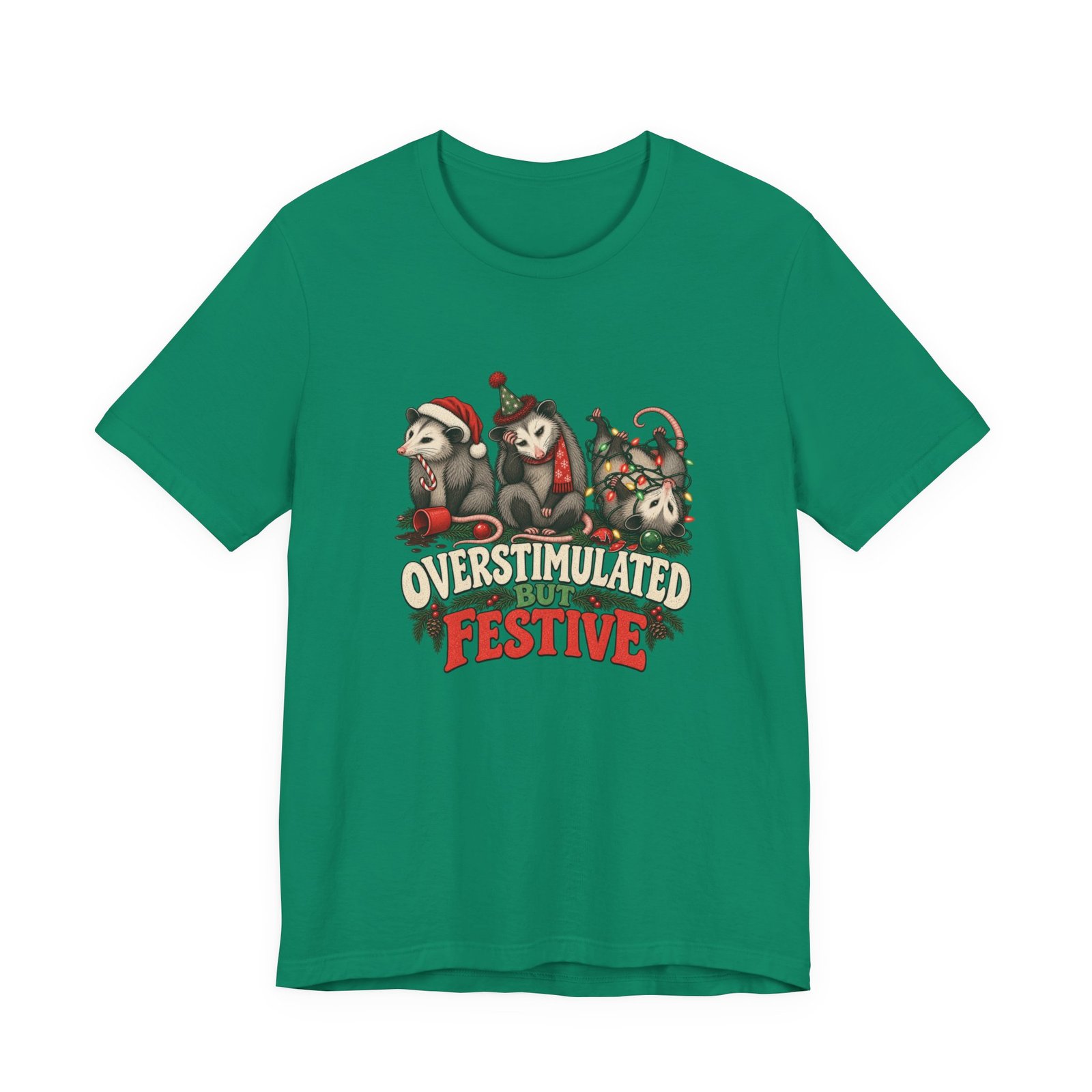 Overstimulated But Festive Christmas Opossums - Image 25