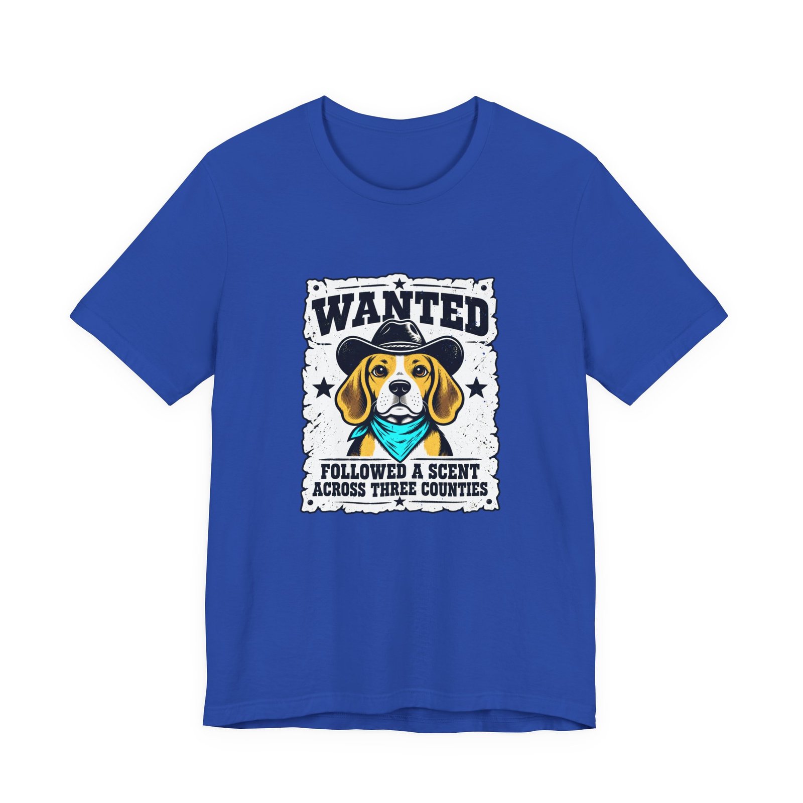Wanted Beagle Dog Followed A Scent Across Three Counties Graphic Tee - Image 29