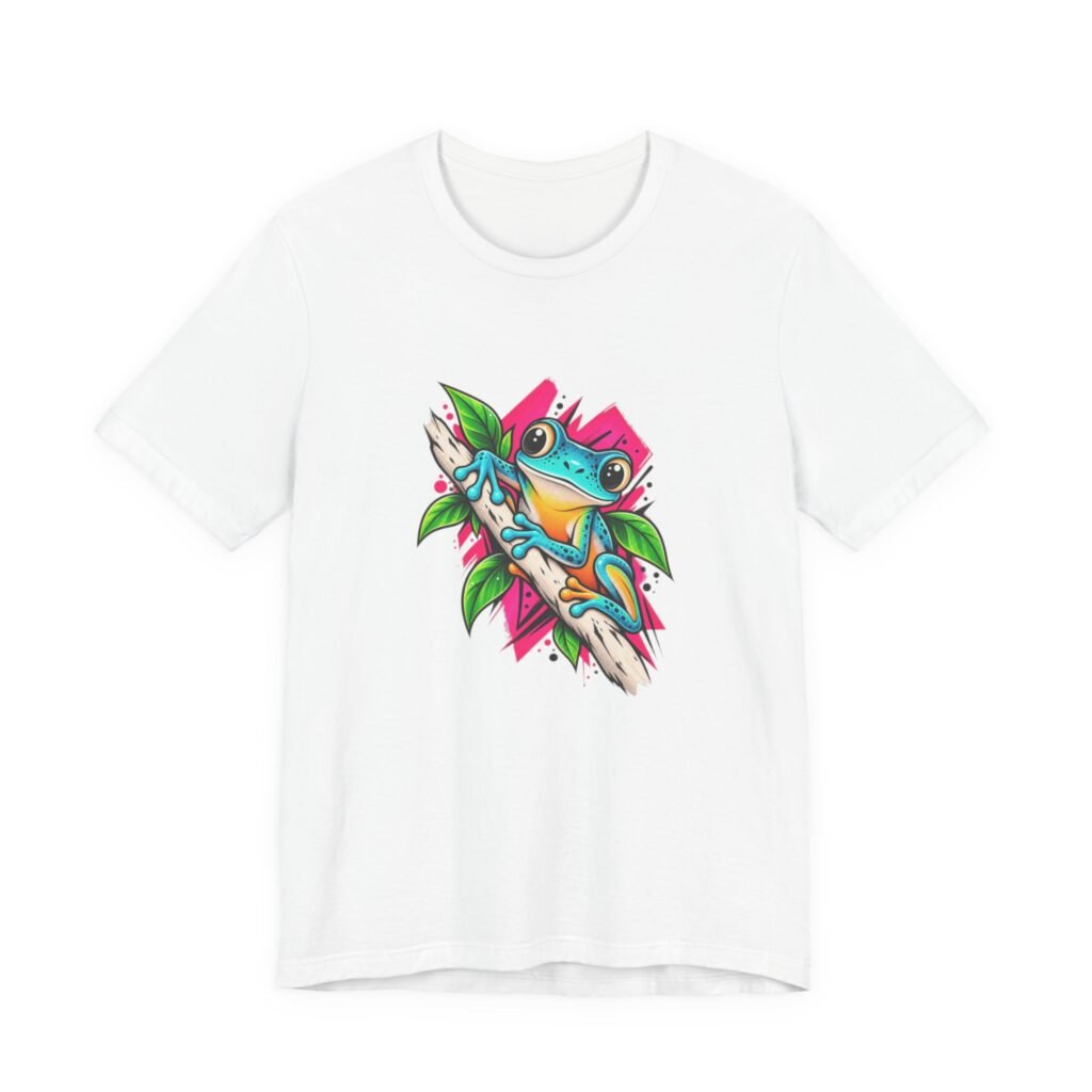 Frog Tropical Art Illustration Graphic Tee