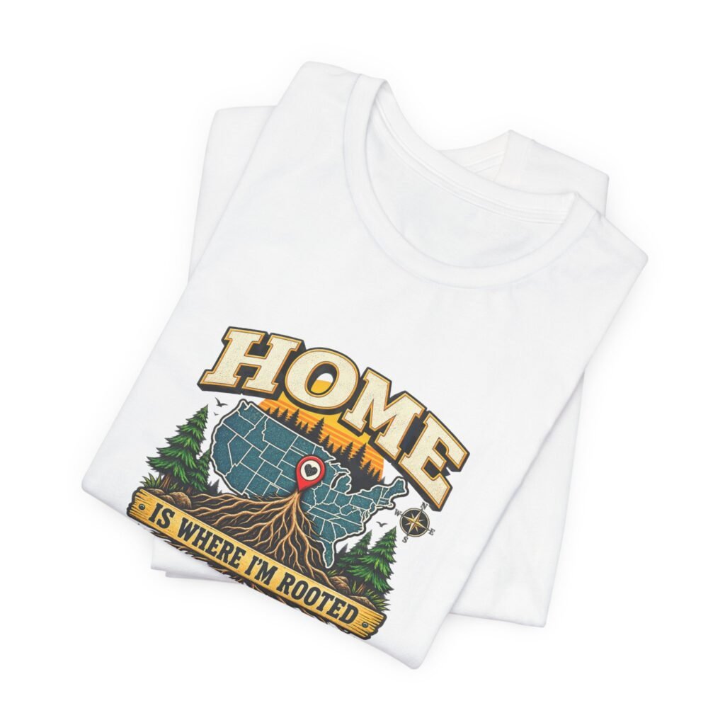 Home Is Where I’m Rooted United States Map