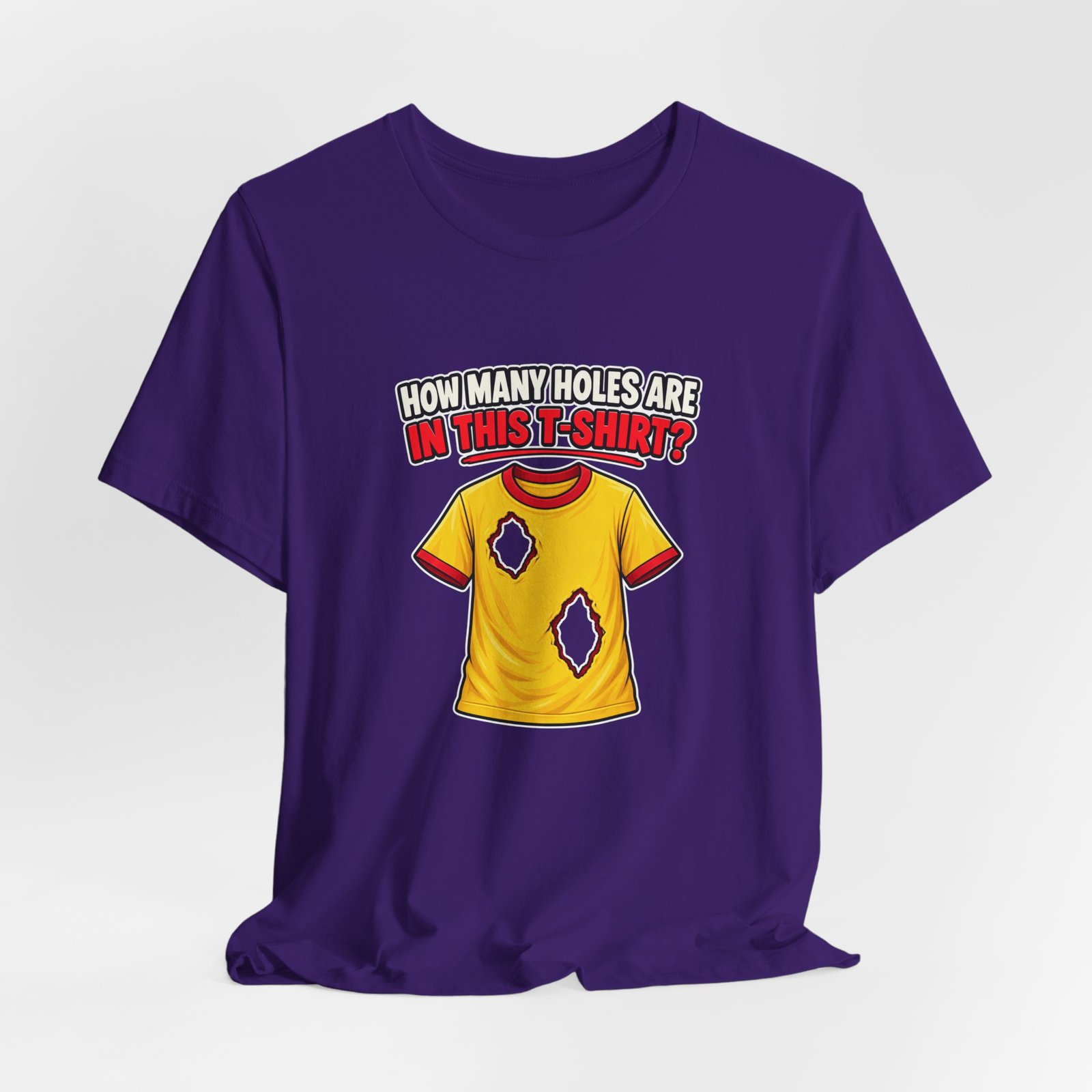 How Many Holes Are In This T-Shirt? Visual Riddle - Image 40