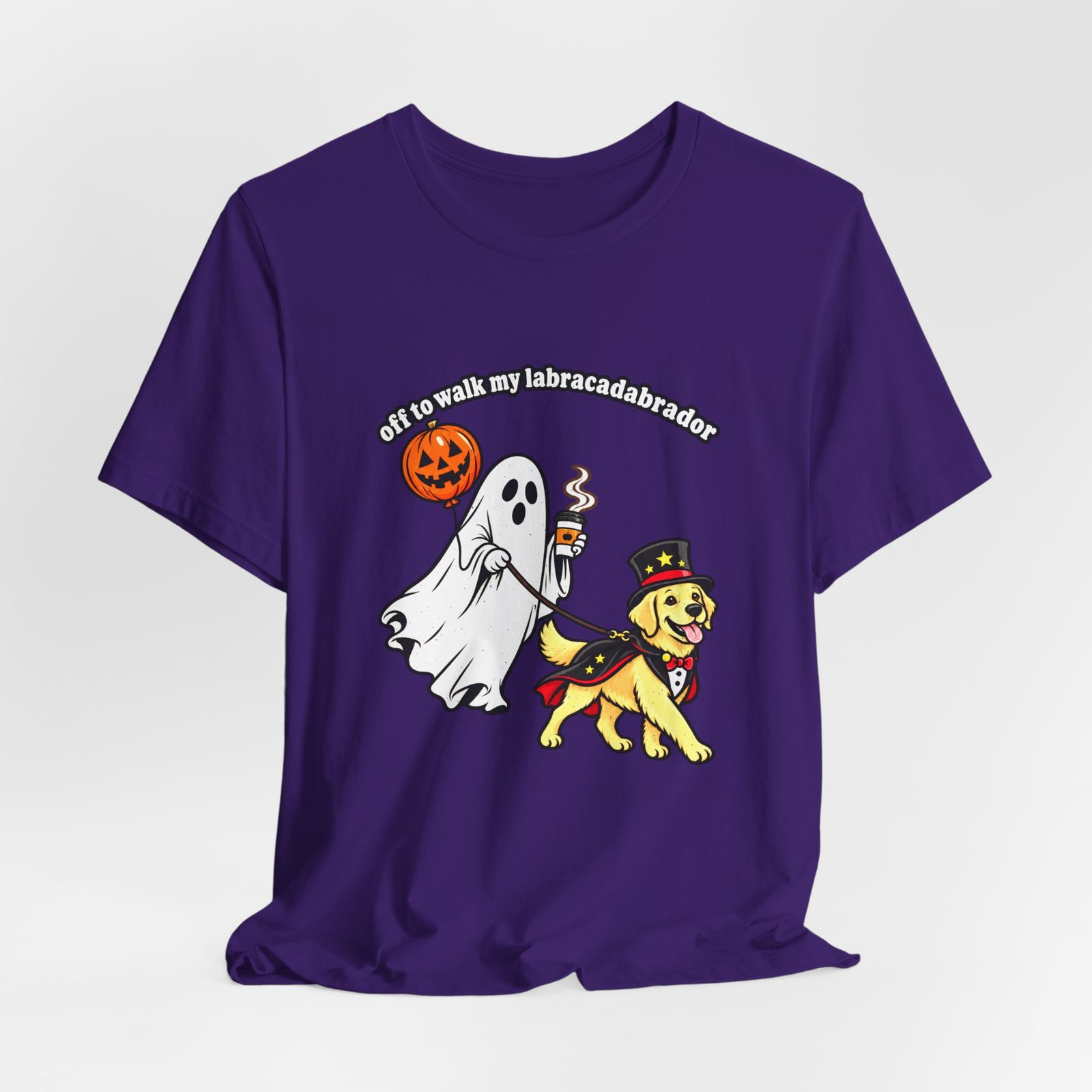 Labracadabrador Halloween Dog Walking Pun - Image 28