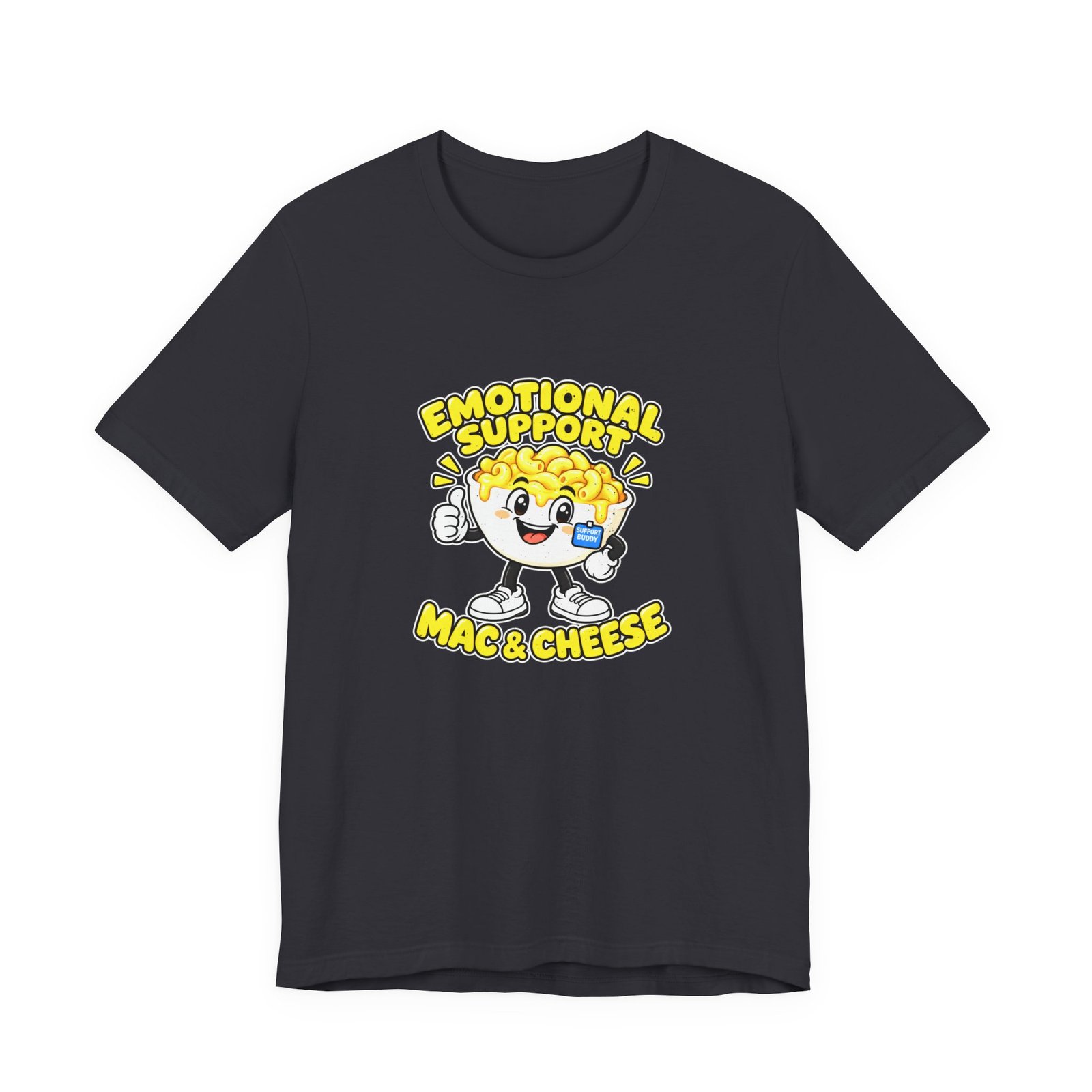Emotional Support Mac & Cheese Graphic Tee - Image 21