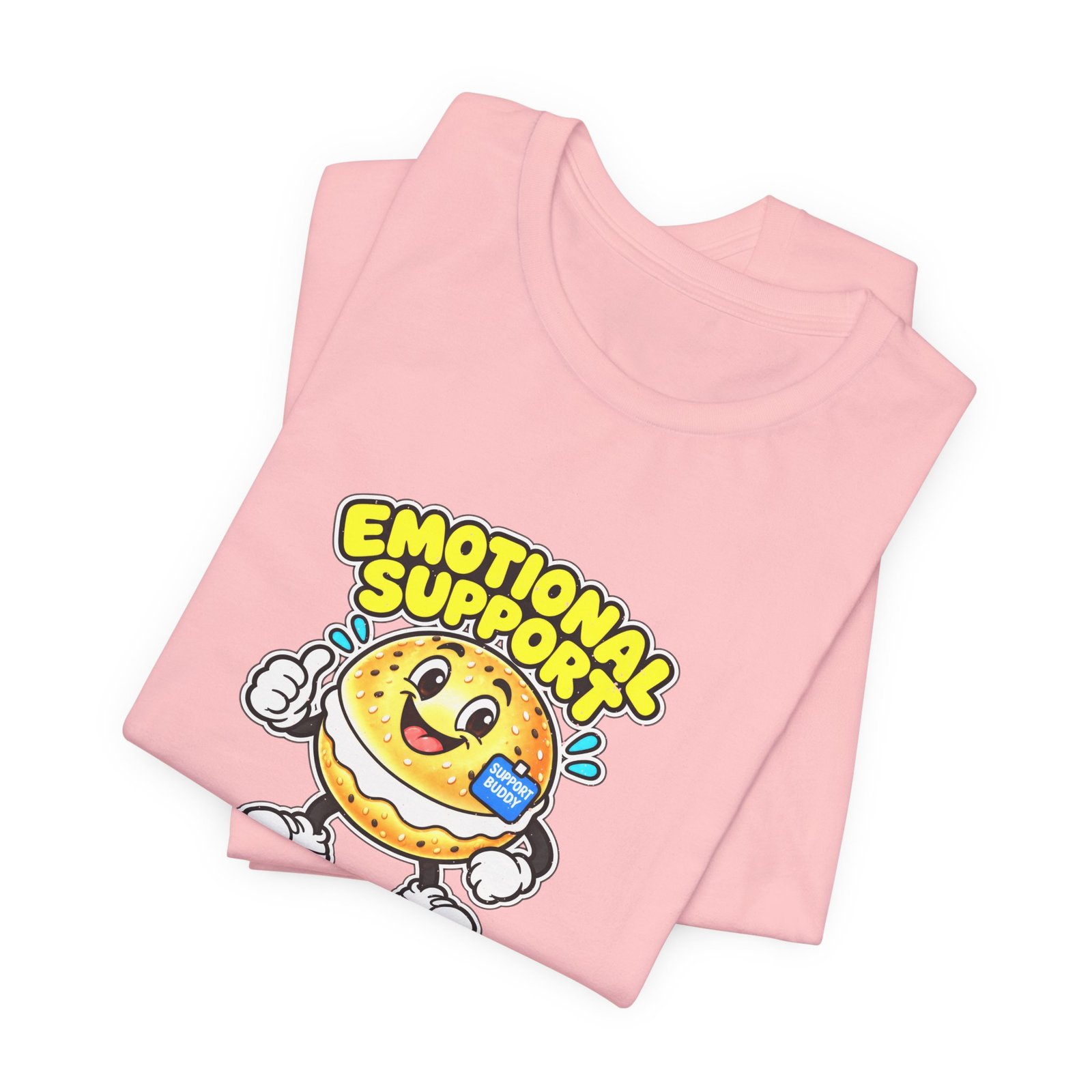 Emotional Support Bagel Graphic Tee - Image 43