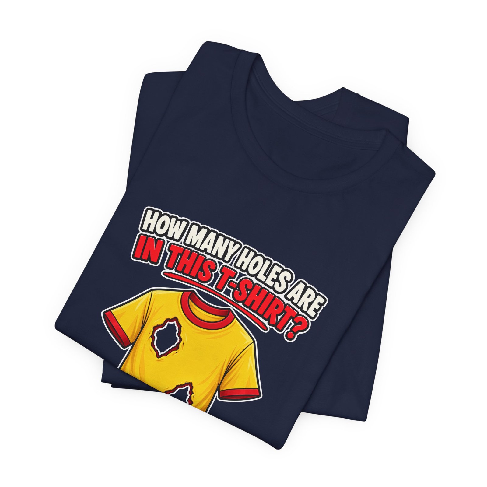 How Many Holes Are In This T-Shirt? Visual Riddle - Image 35