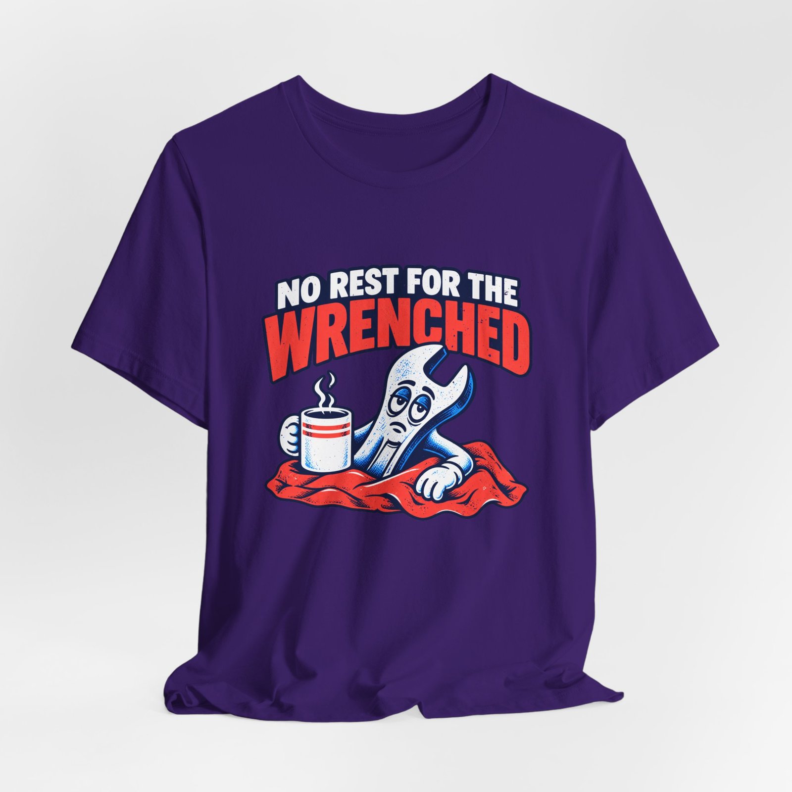 Wrenched Coffee Humor Graphic Tee - Image 28