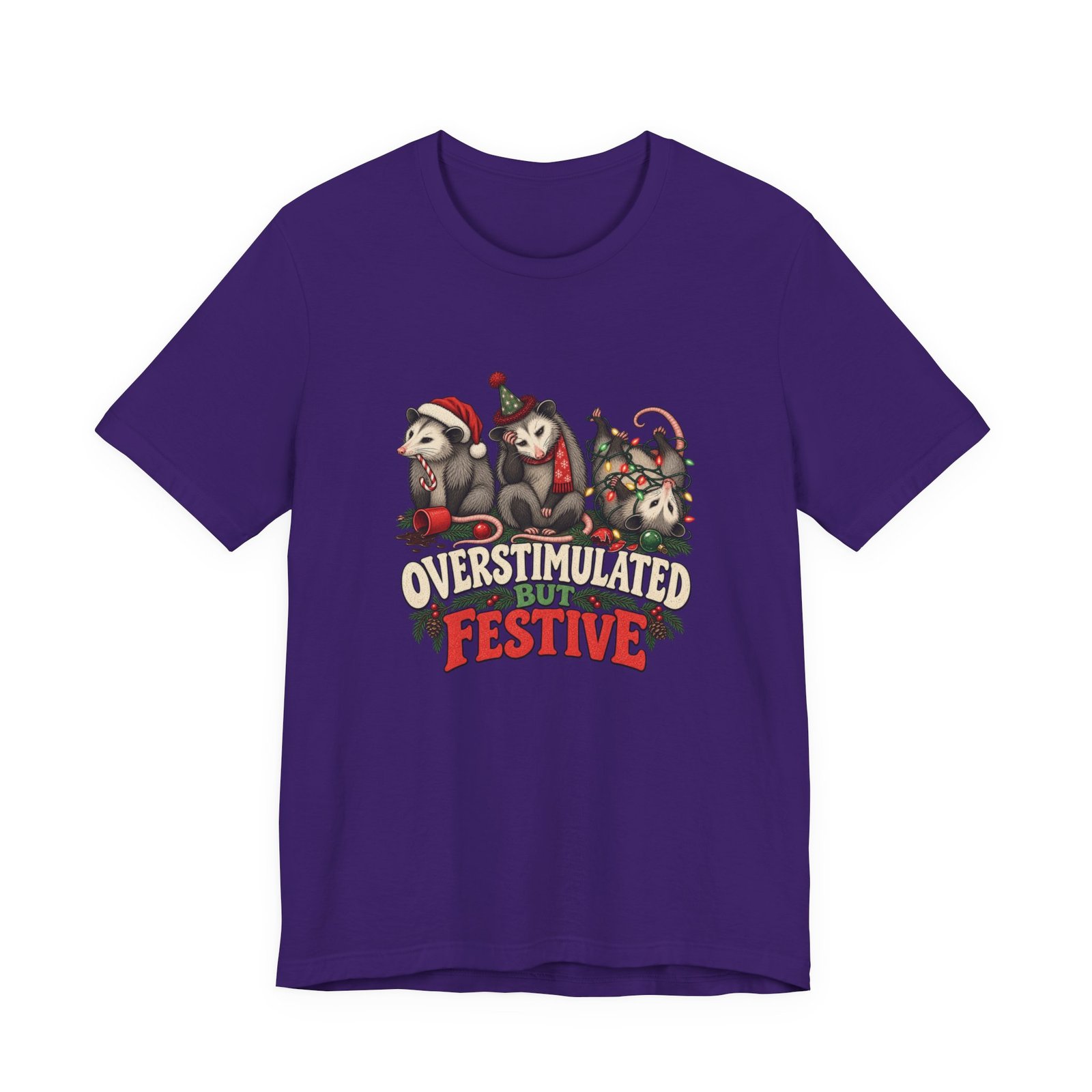 Overstimulated But Festive Christmas Opossums - Image 37