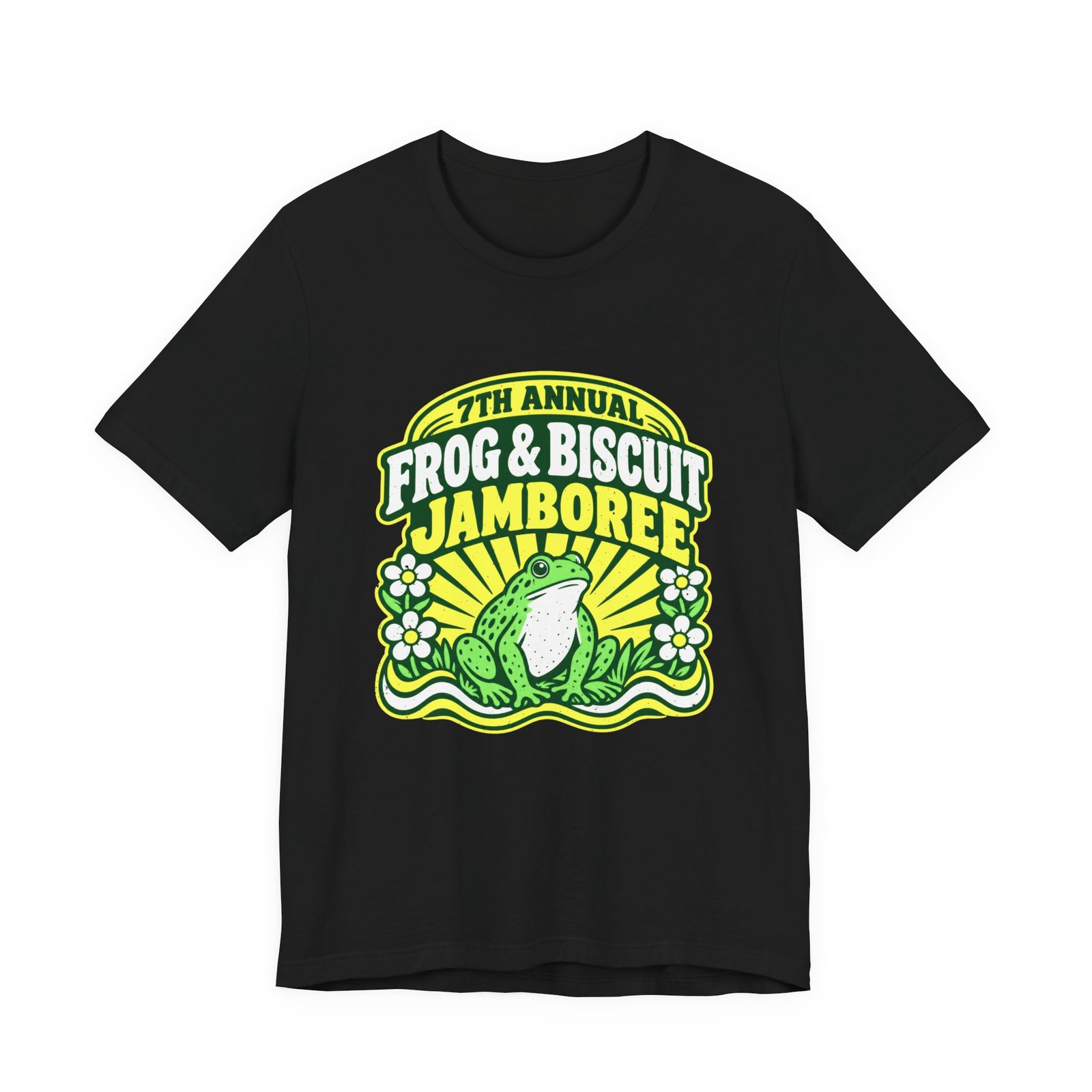 7th Annual Frog & Biscuit Jamboree Graphic Tee - Image 13