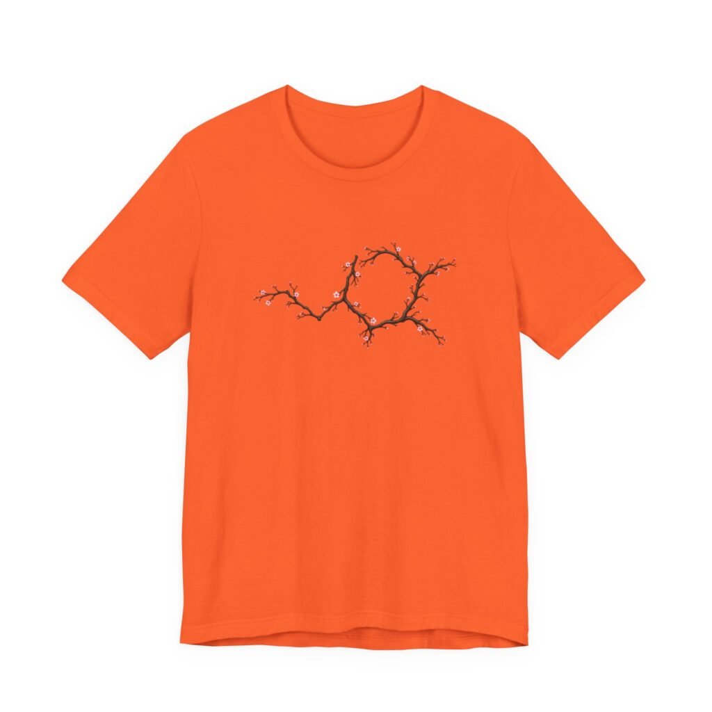 Flowering Dopamine Molecule Structure Blossoms Graphic Tee