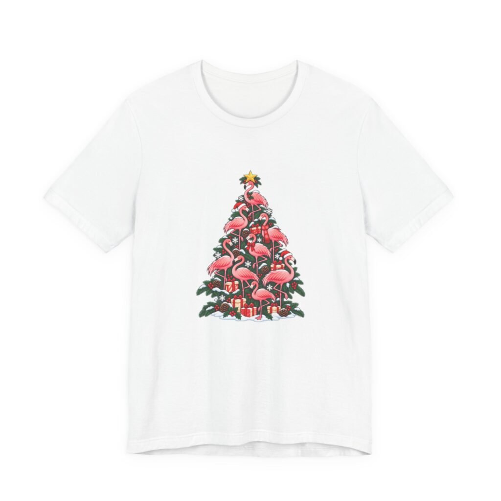 Tropical Flamingo Christmas Tree