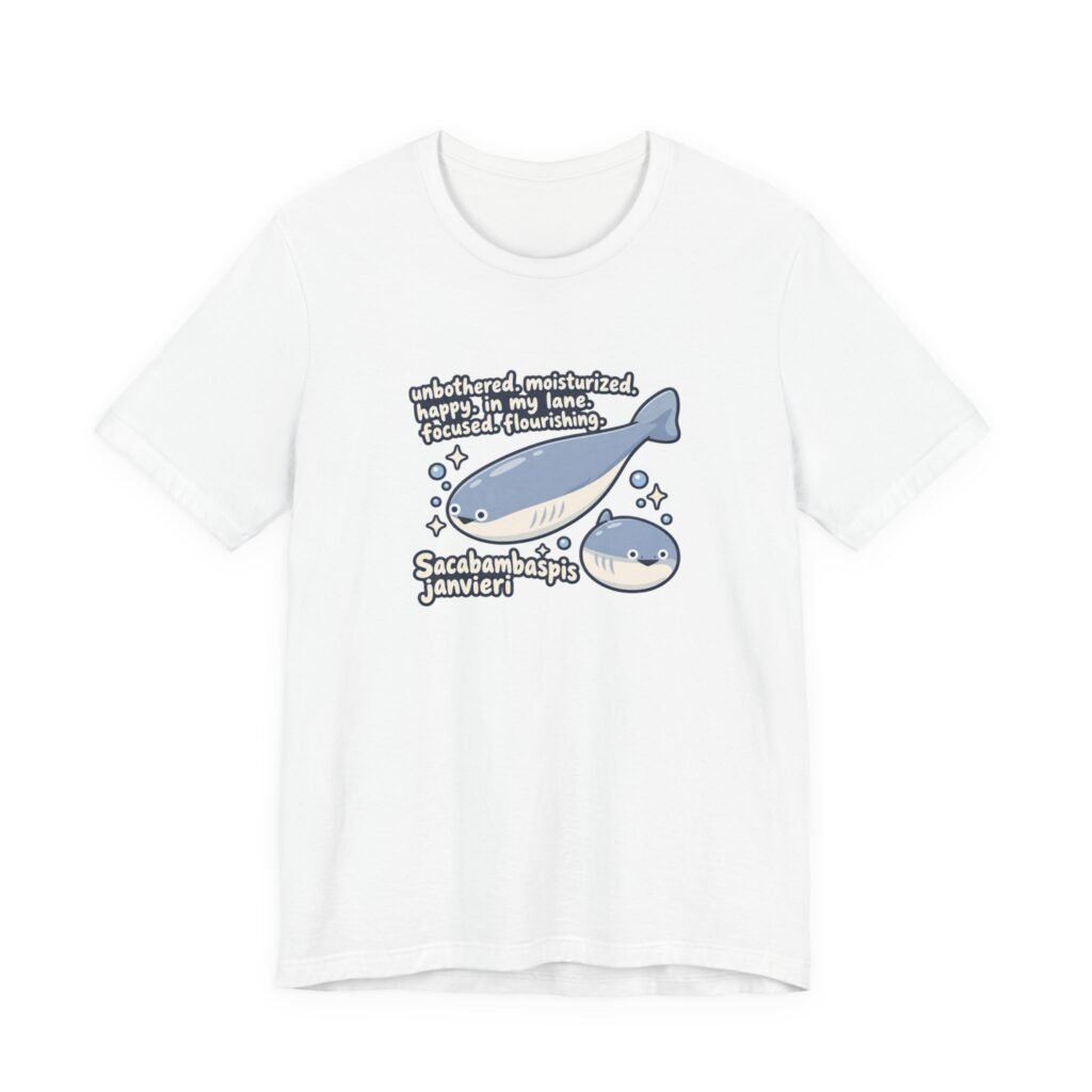 Unbothered Moisturized Sacabambaspis Janvieri Meme Graphic Tee