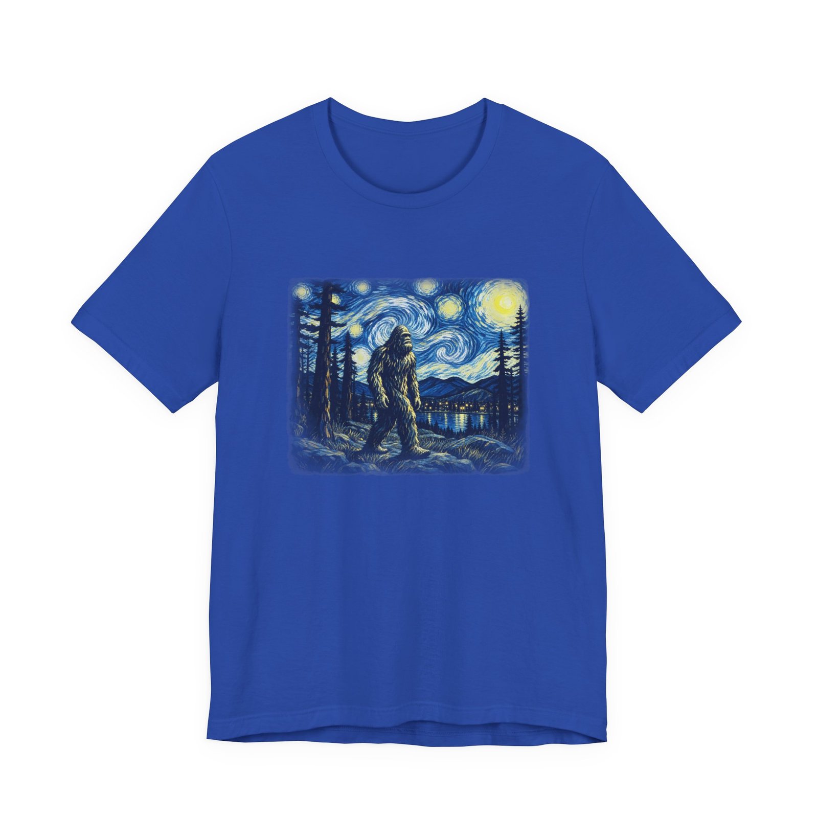 Bigfoot Moonlit Wilderness Graphic Tee - Image 29