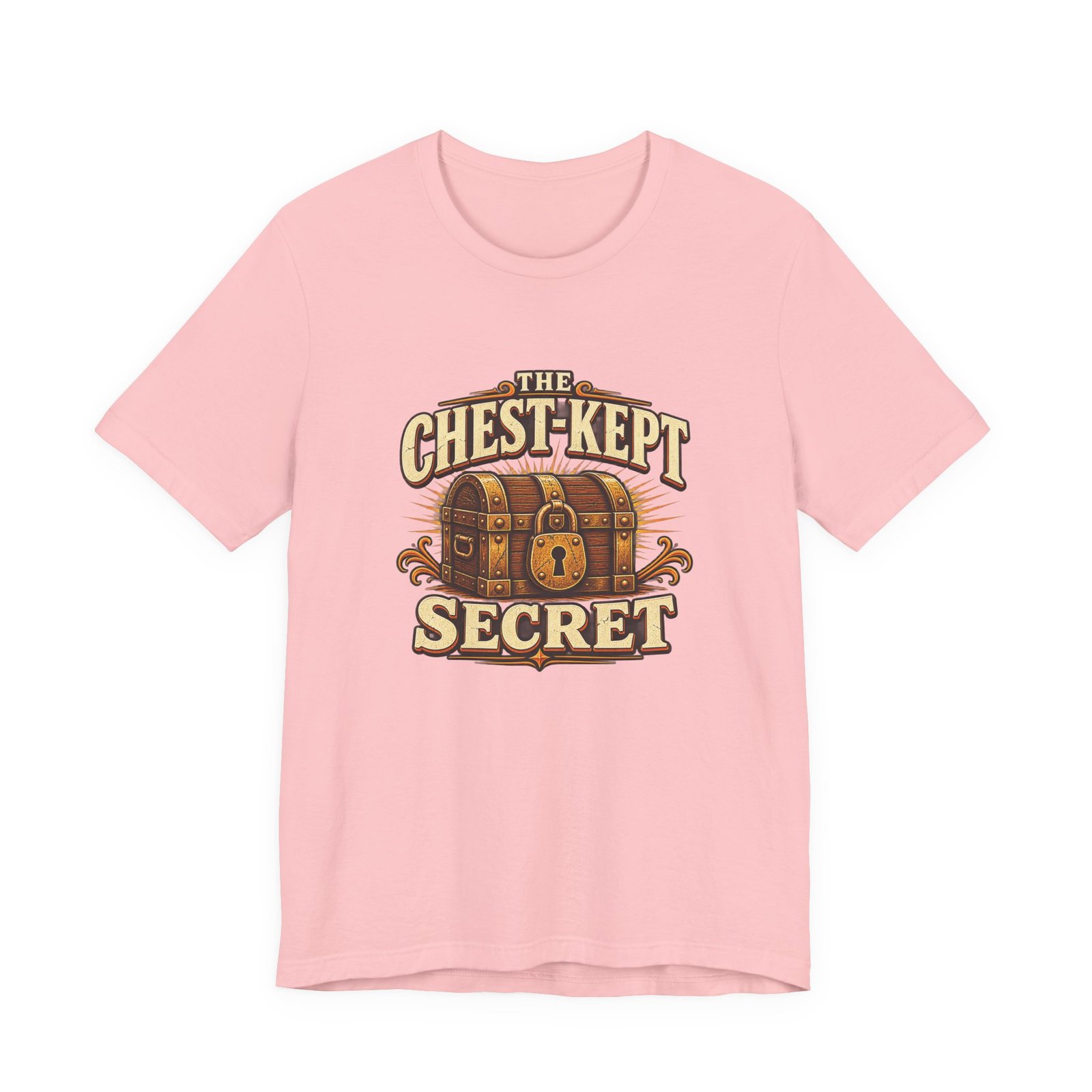 The Chest-Kept Secret Funny Treasure Pun Graphic Tee - Image 41