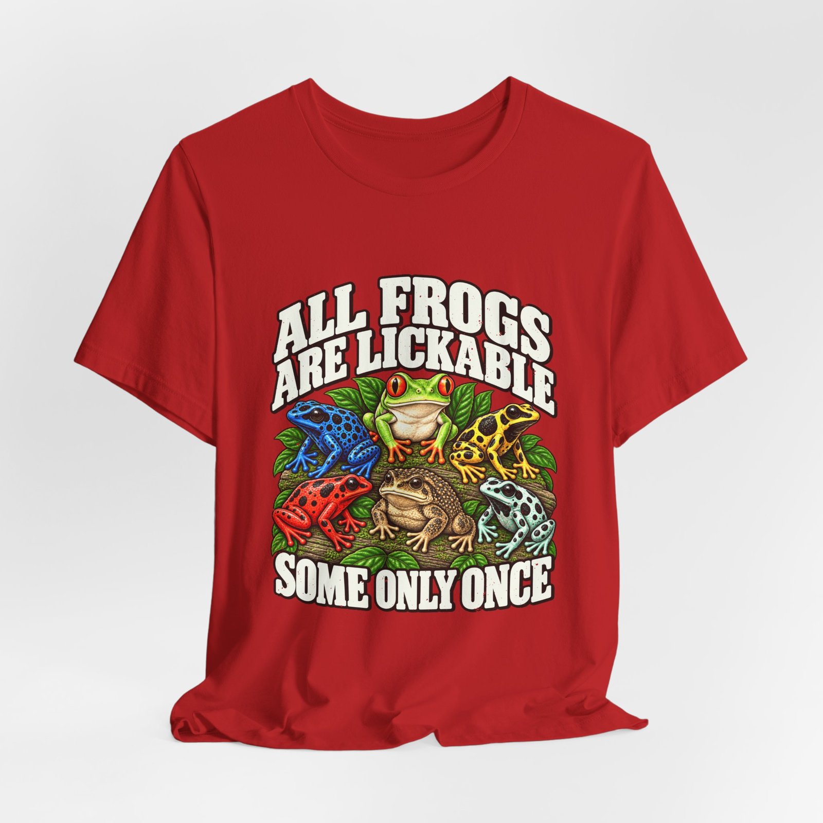 All Frogs Are Lickable Poison Frog Humor - Image 32
