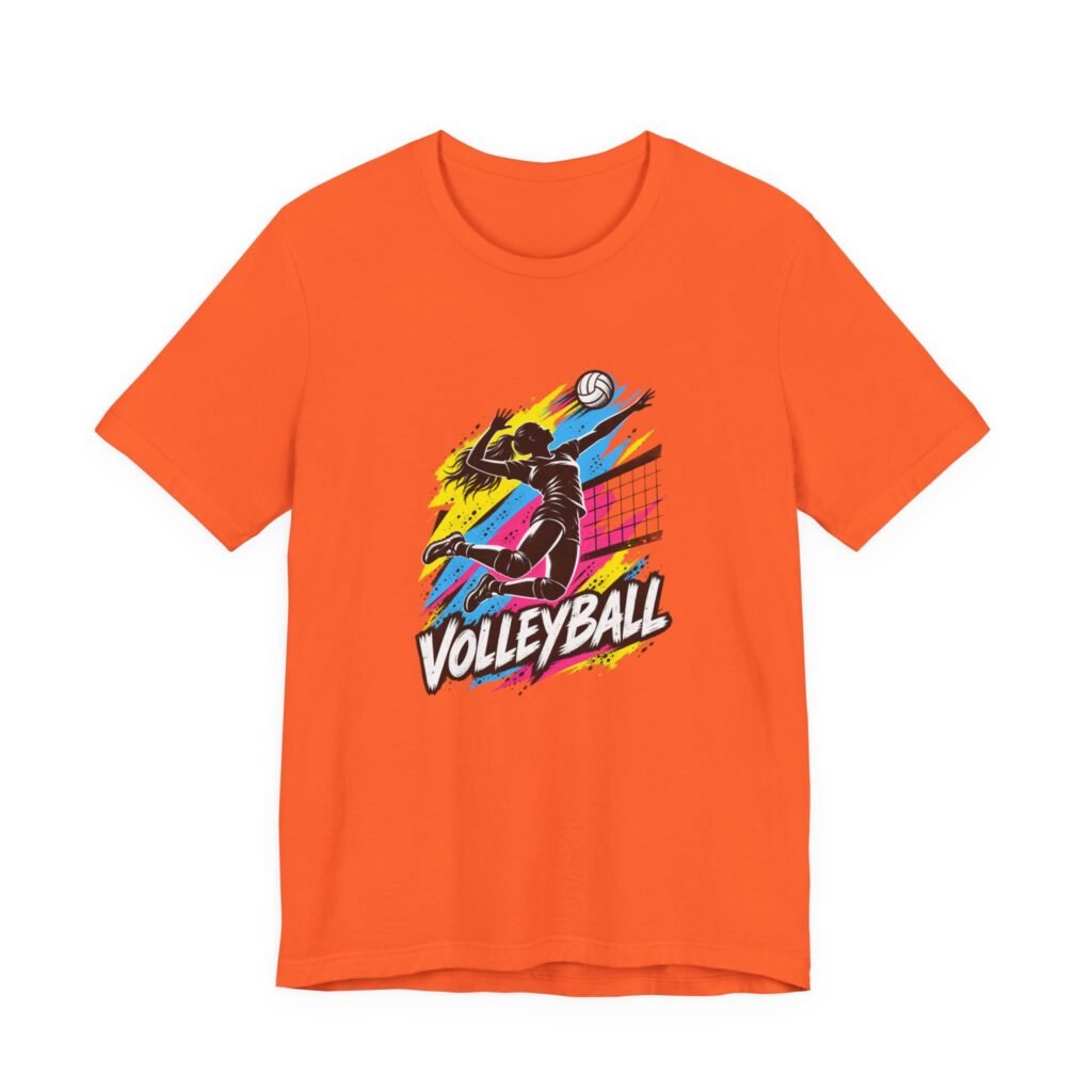 VOLLEYBALL Spike Action Volleyball Player