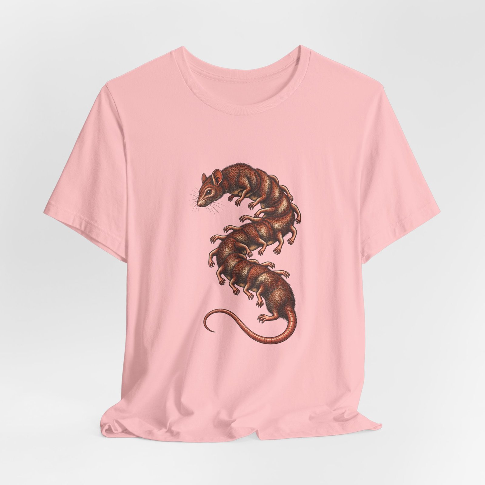 Surreal Mutant Rat Centipede Anatomy Study Graphic Tee - Image 16