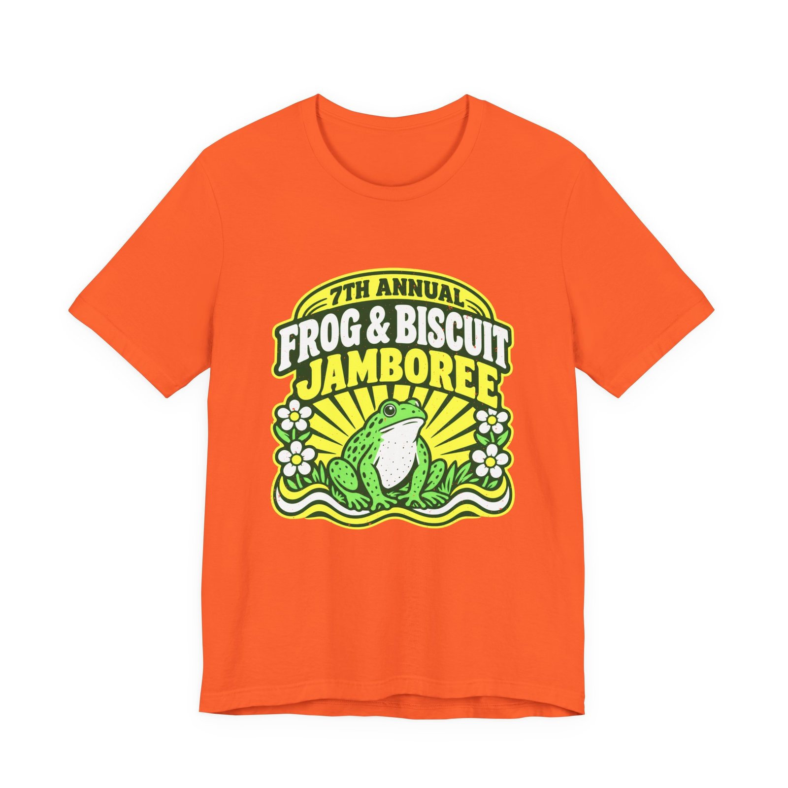 7th Annual Frog & Biscuit Jamboree Graphic Tee - Image 5