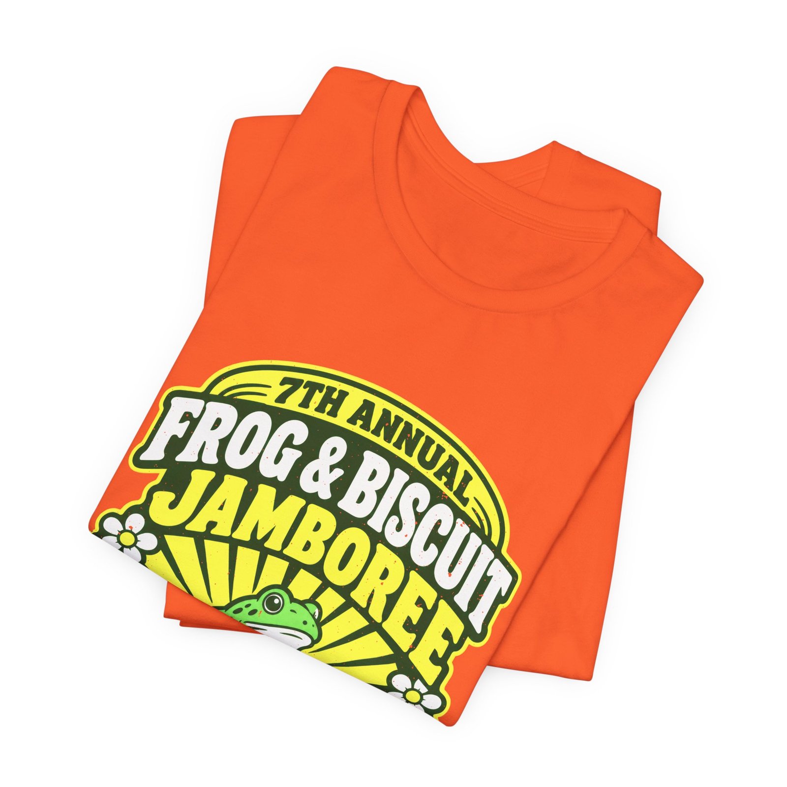 7th Annual Frog & Biscuit Jamboree Graphic Tee - Image 7