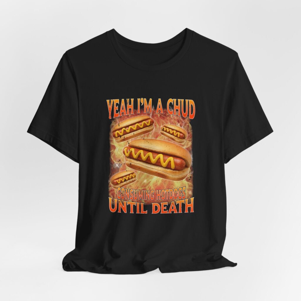 Chud Consuming Hotdogs Until Death