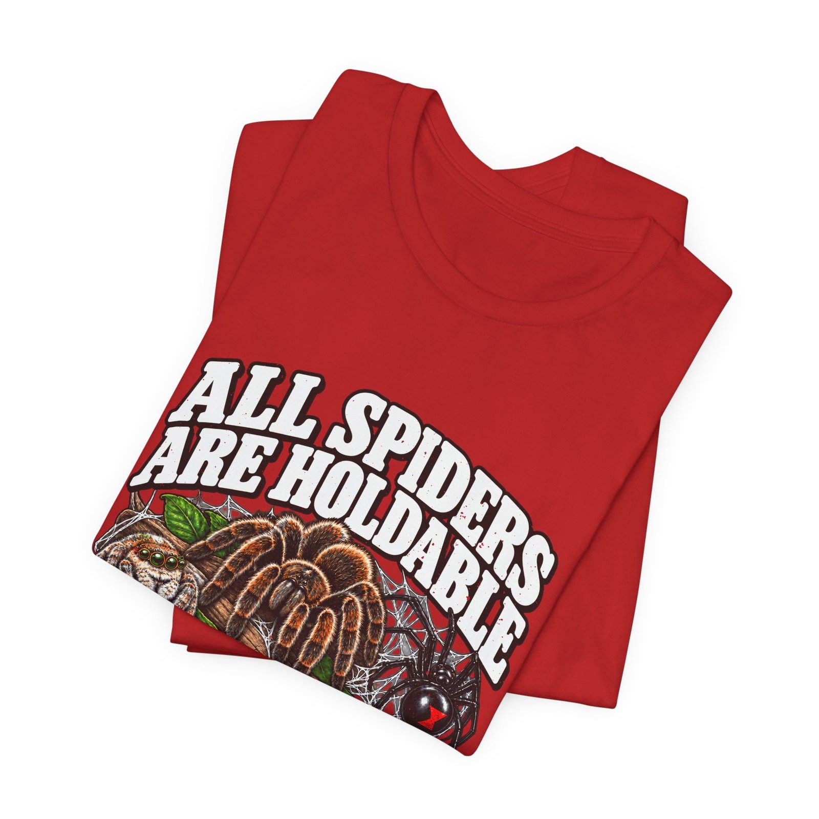All Spiders Are Holdable Some Only Once Arachnid Humor - Image 31