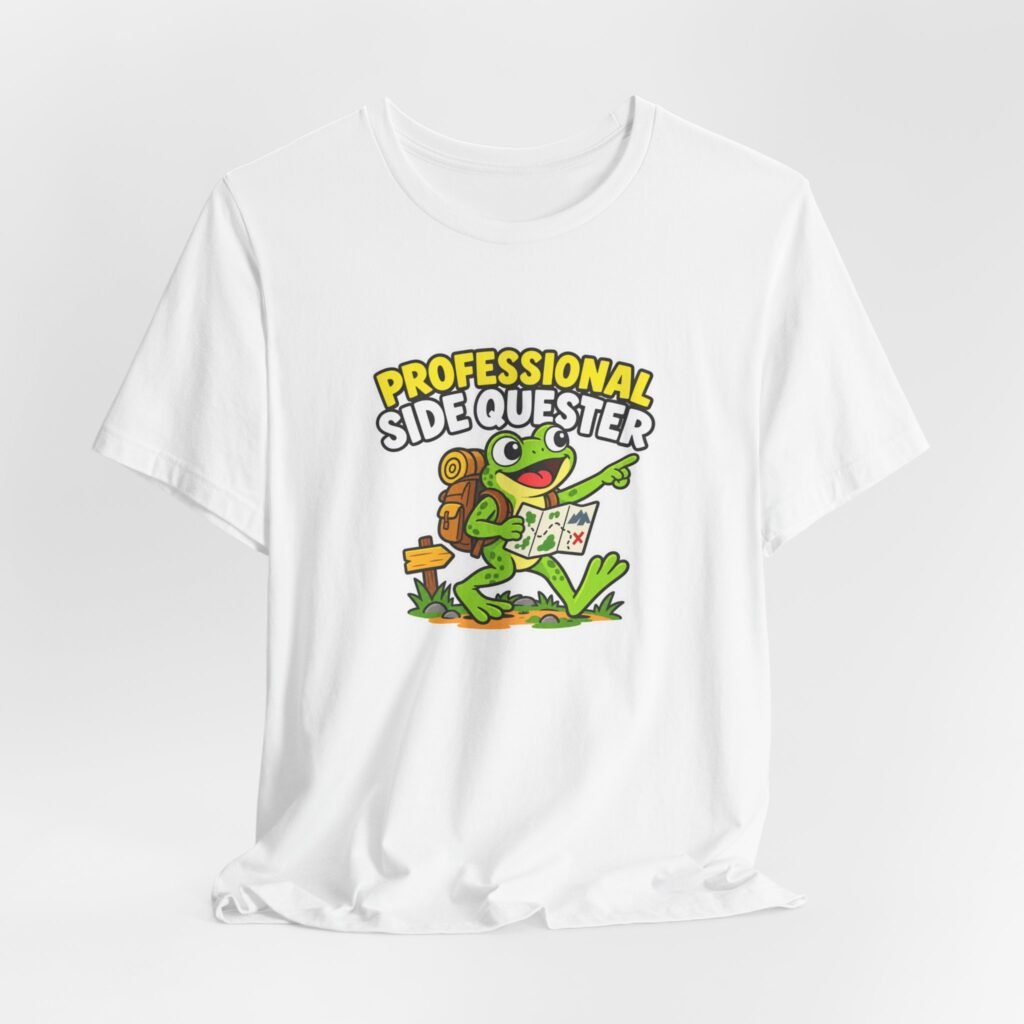 Professional Side Quester Frog Adventure