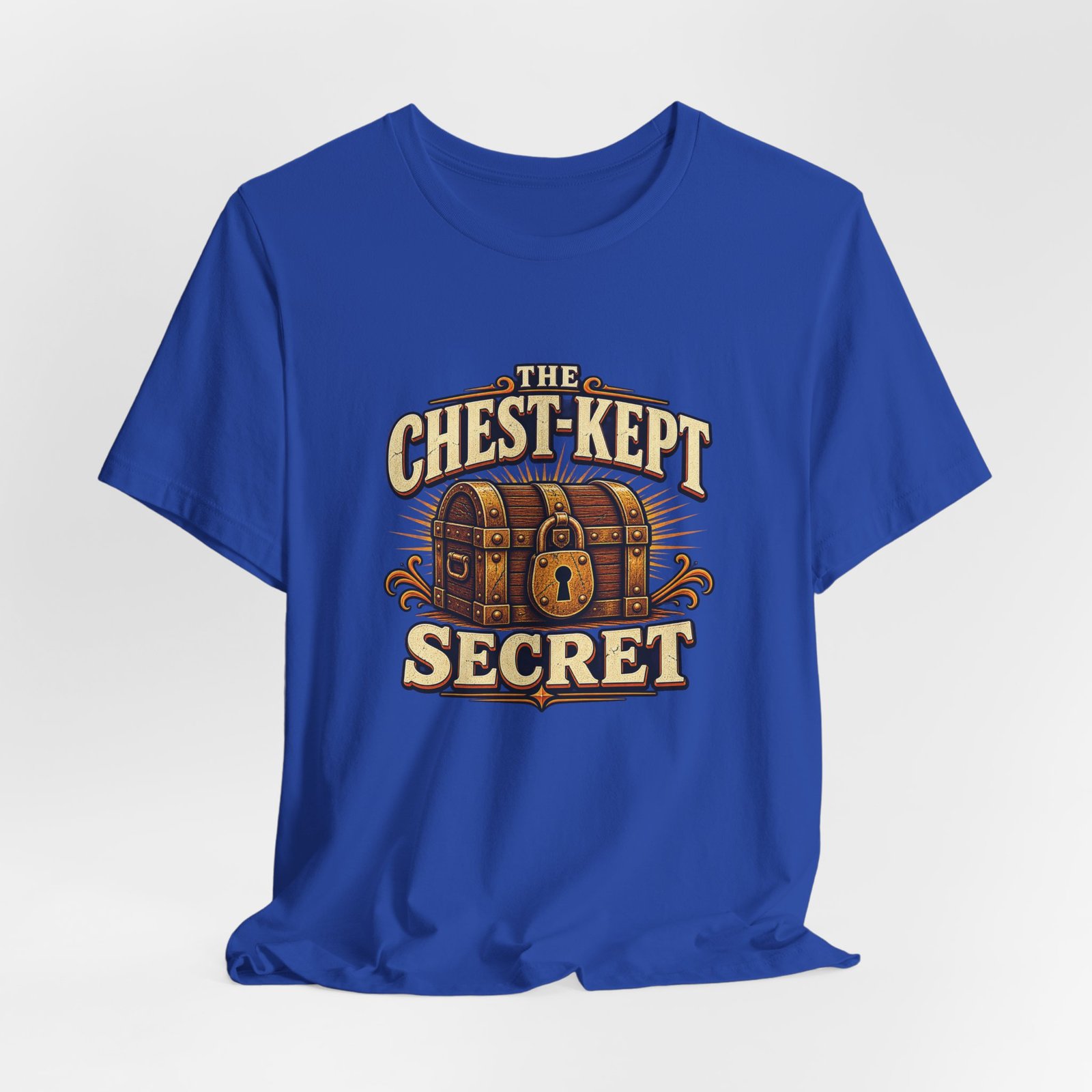 The Chest-Kept Secret Funny Treasure Pun Graphic Tee - Image 32