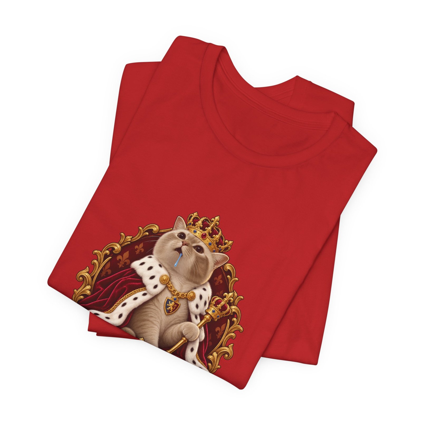 Lord I'm Lord Royal Cat Meme One Humor Graphic Tee - Image 47