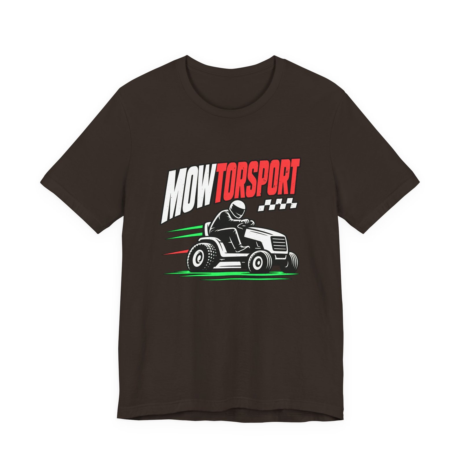 MOWTORSPORT Lawn Racing Humor Dad Jokes Graphic Tee - Image 9