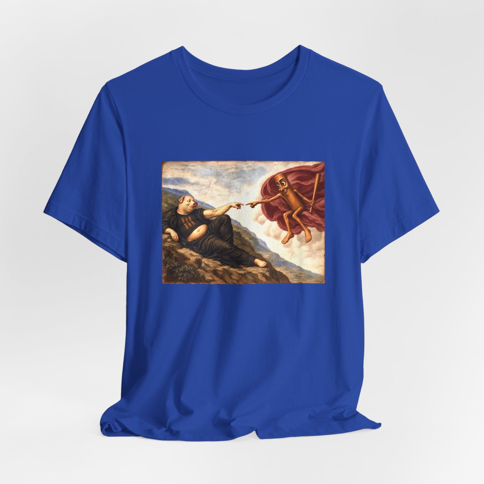 Funny John Pork Tung Tung Tung Sahur Brainrot Meme Graphic Tee - Image 20