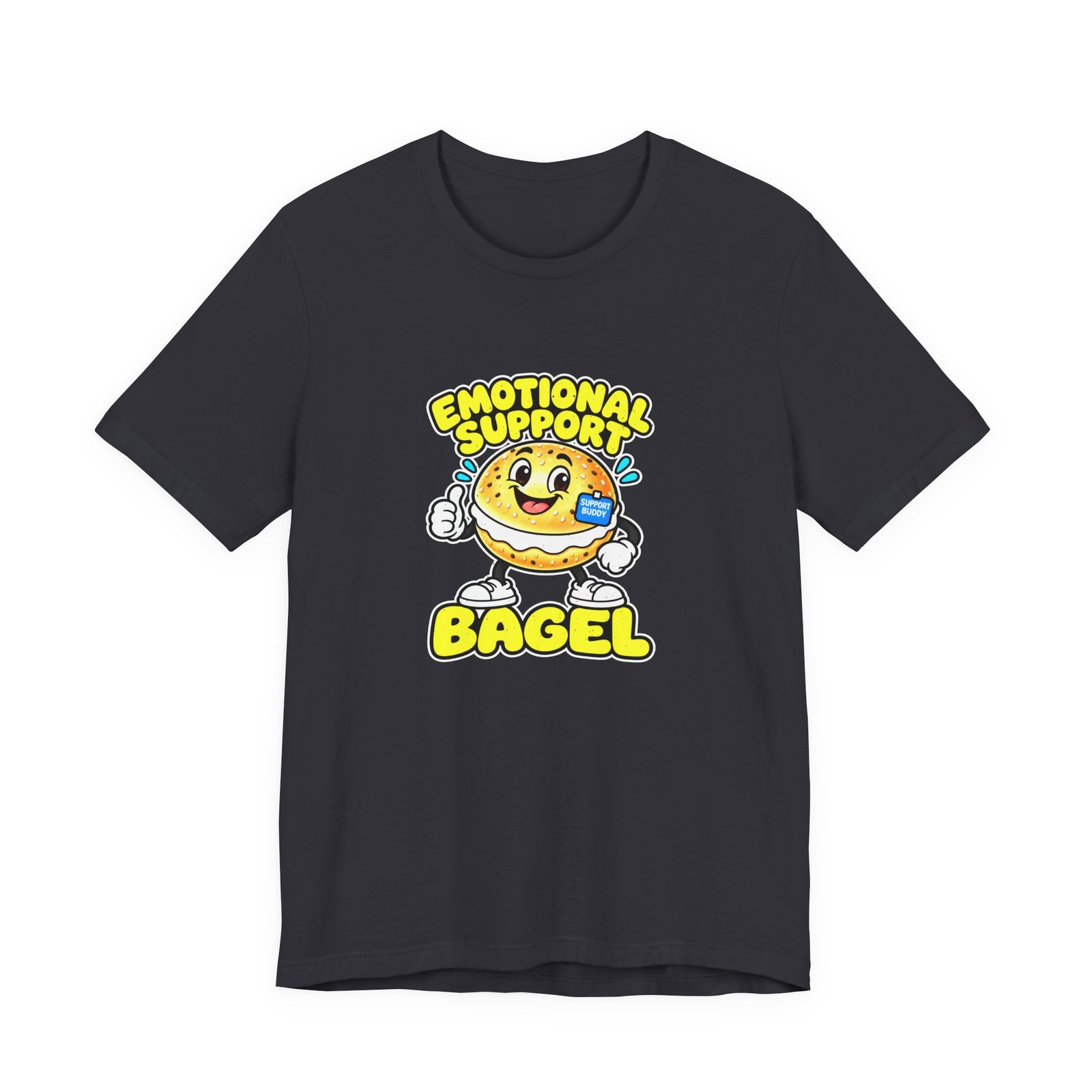 Emotional Support Bagel Graphic Tee - Image 21