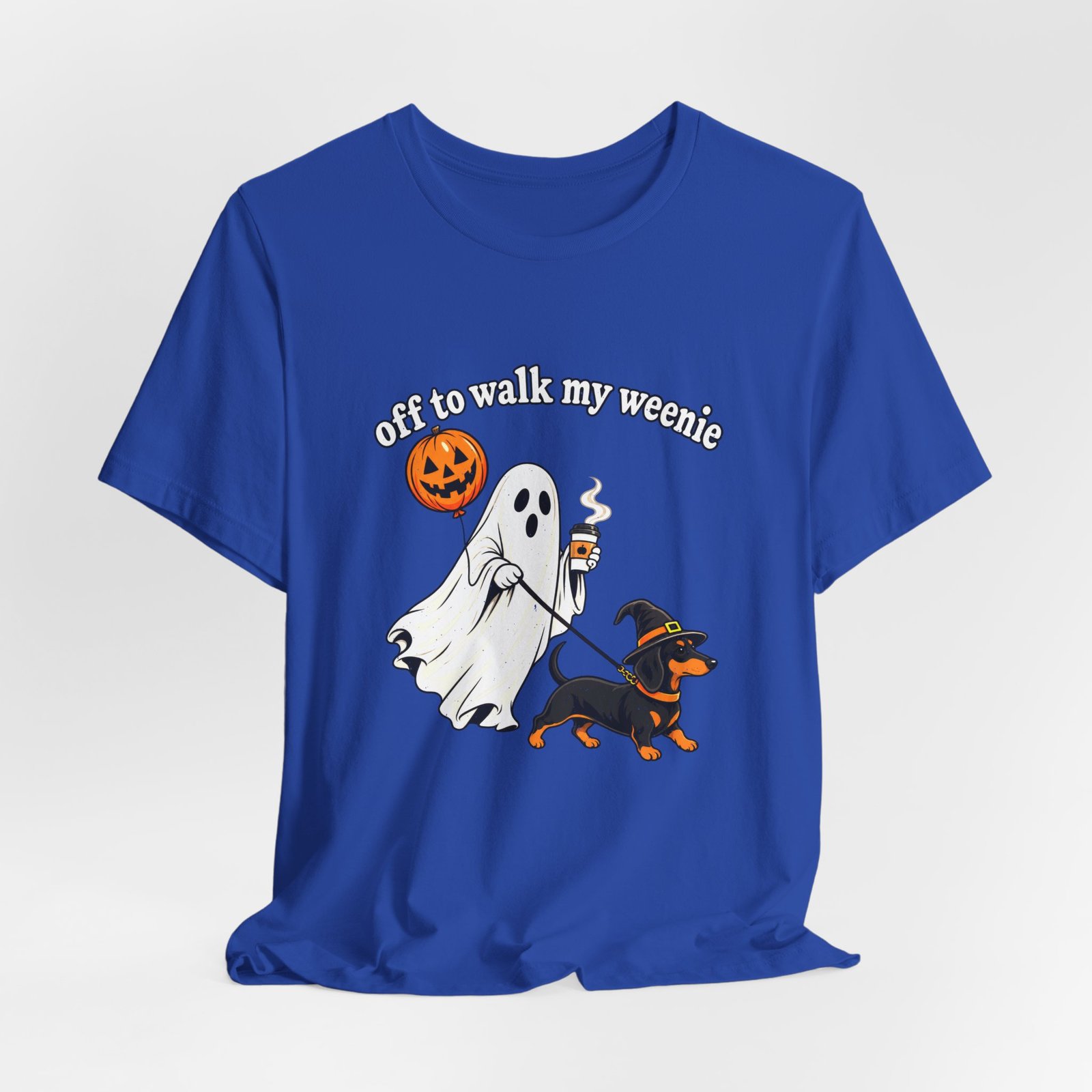 Off to Walk My Weenie Halloween Dachshund Humor - Image 20
