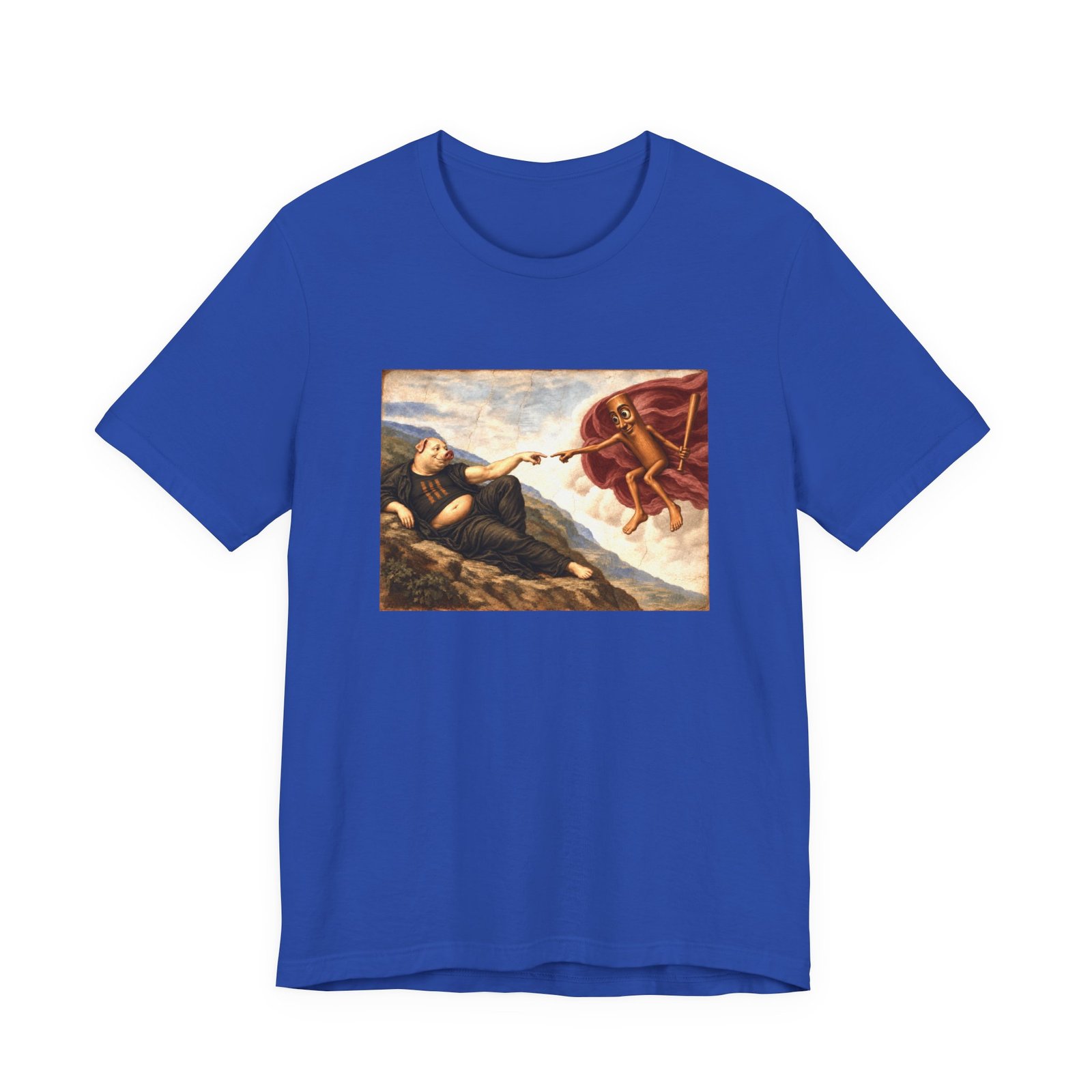 Funny John Pork Tung Tung Tung Sahur Brainrot Meme Graphic Tee - Image 17