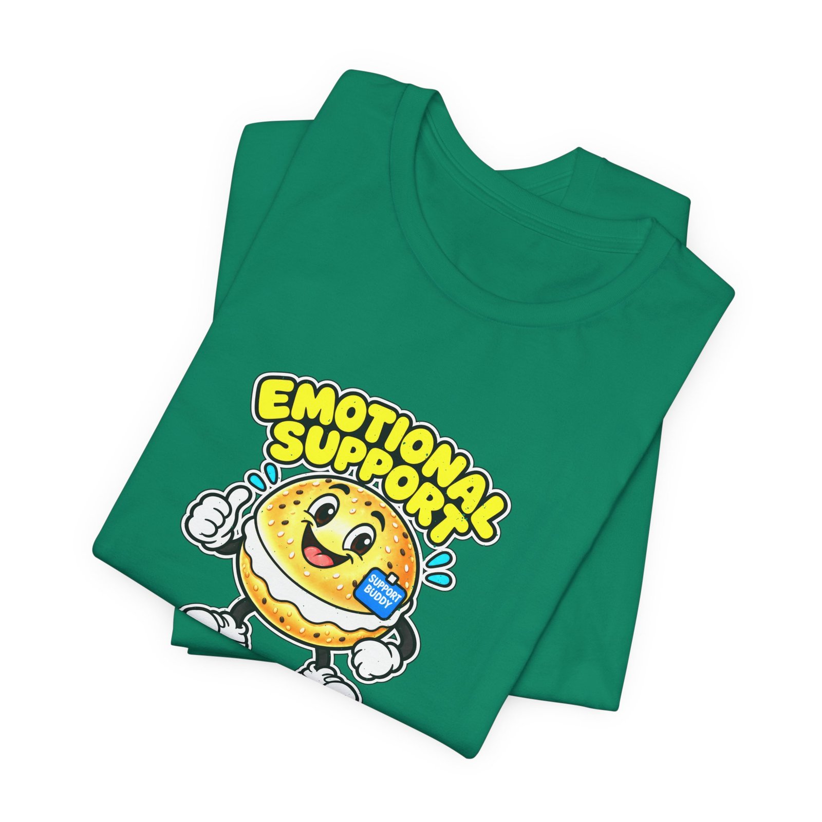 Emotional Support Bagel Graphic Tee - Image 27