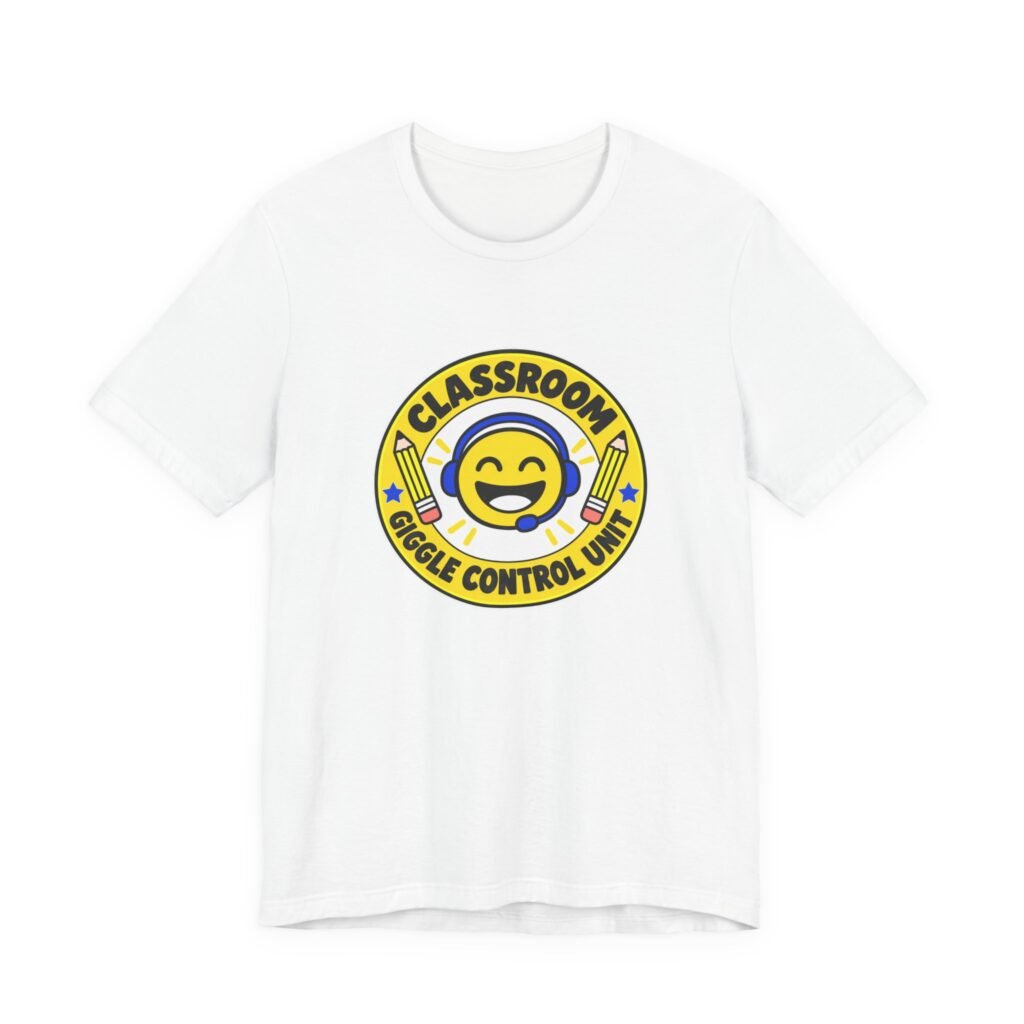 Classroom Giggle Control Unit School Humor Badge