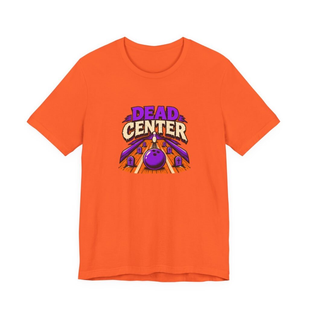 Halloween Bowling Graveyard Pun Graphic Tee