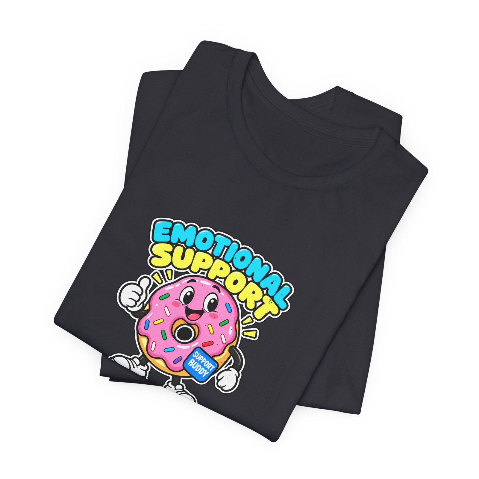 Emotional Support Donut Support Buddy Graphic Tee - Image 11