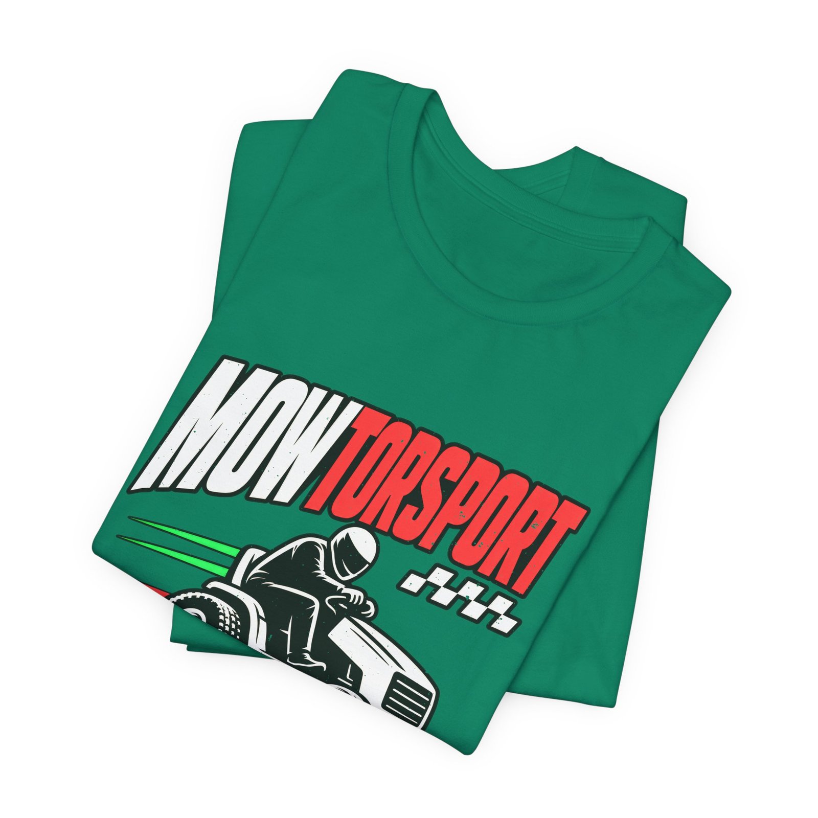 MOWTORSPORT Lawn Racing Humor Dad Jokes Graphic Tee - Image 27